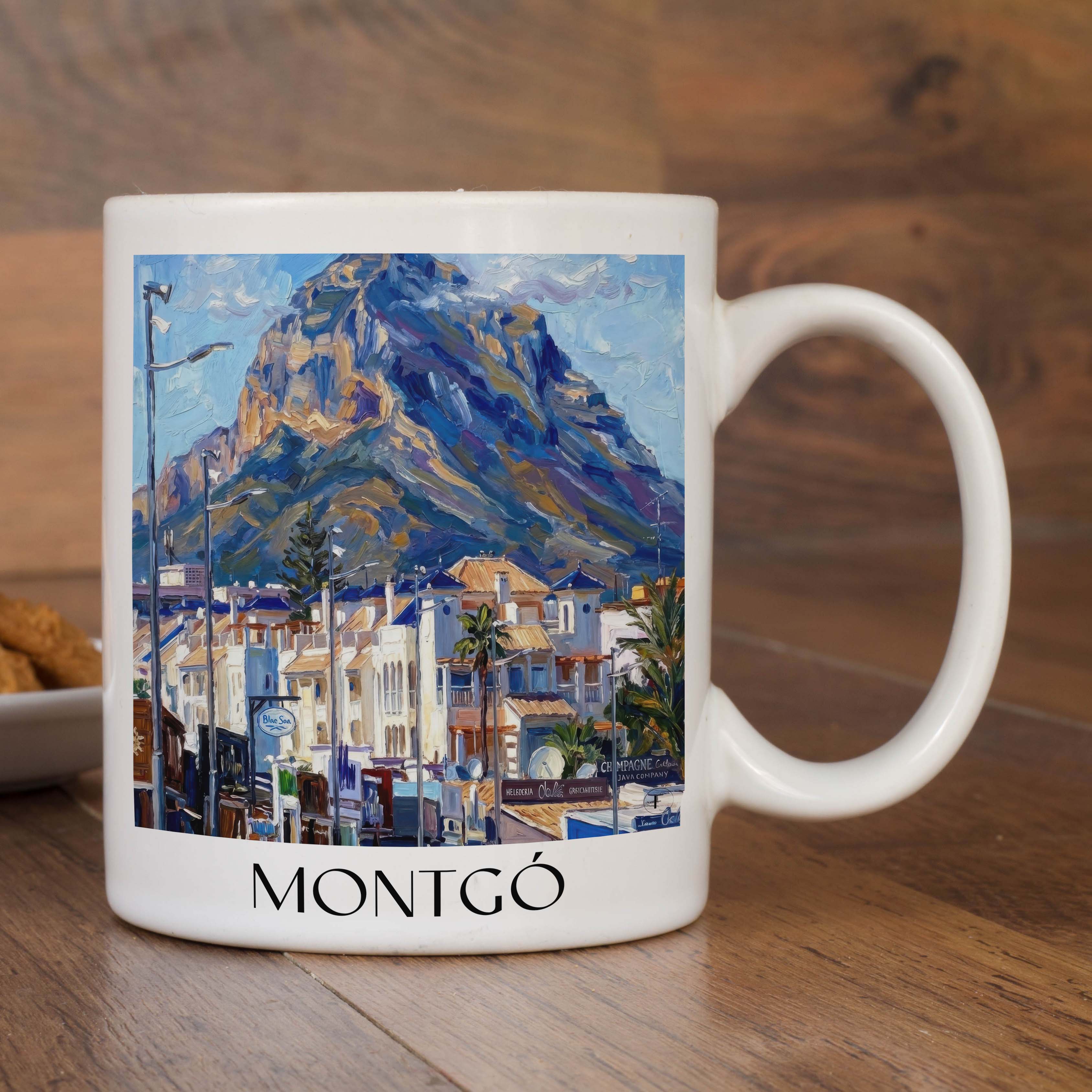 montgó-dénia-spanien-kaffeebecher-oil-painting-oelgemaelde