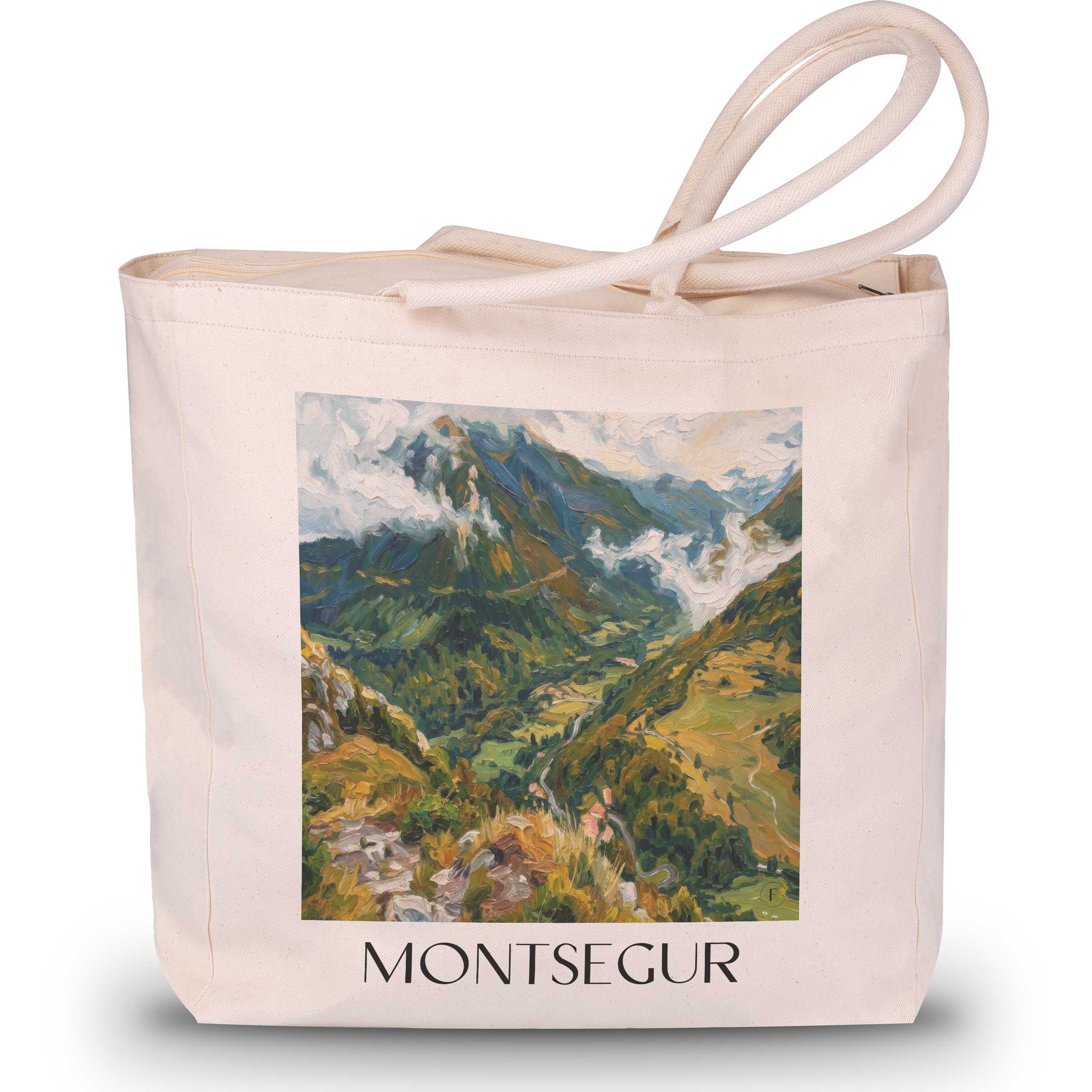 montsegur-pays-cathare-frankreich-einkaufstasche-oil-painting-oelgemaelde