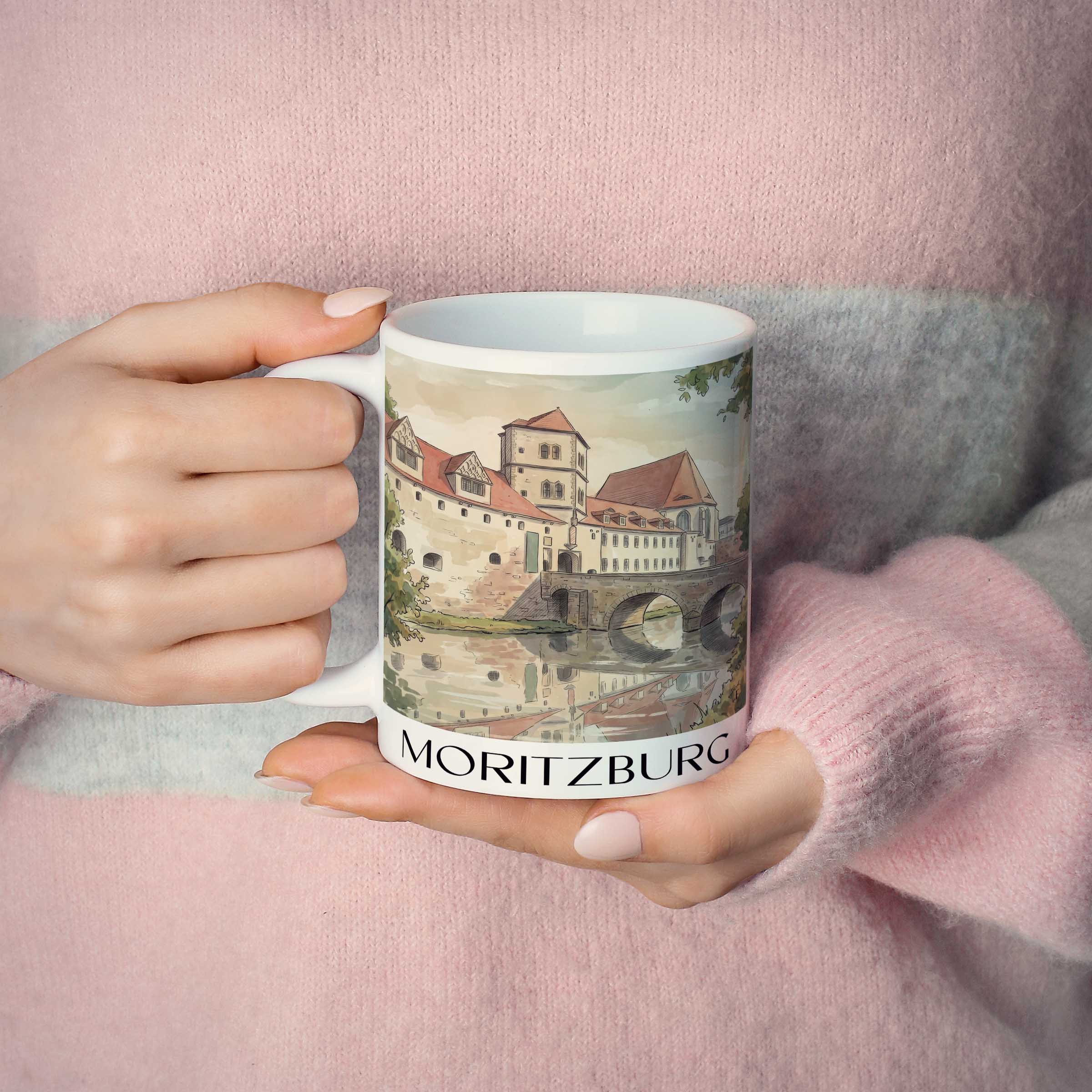 moritzburg-halle-deutschland-kaffeebecher-aquarell