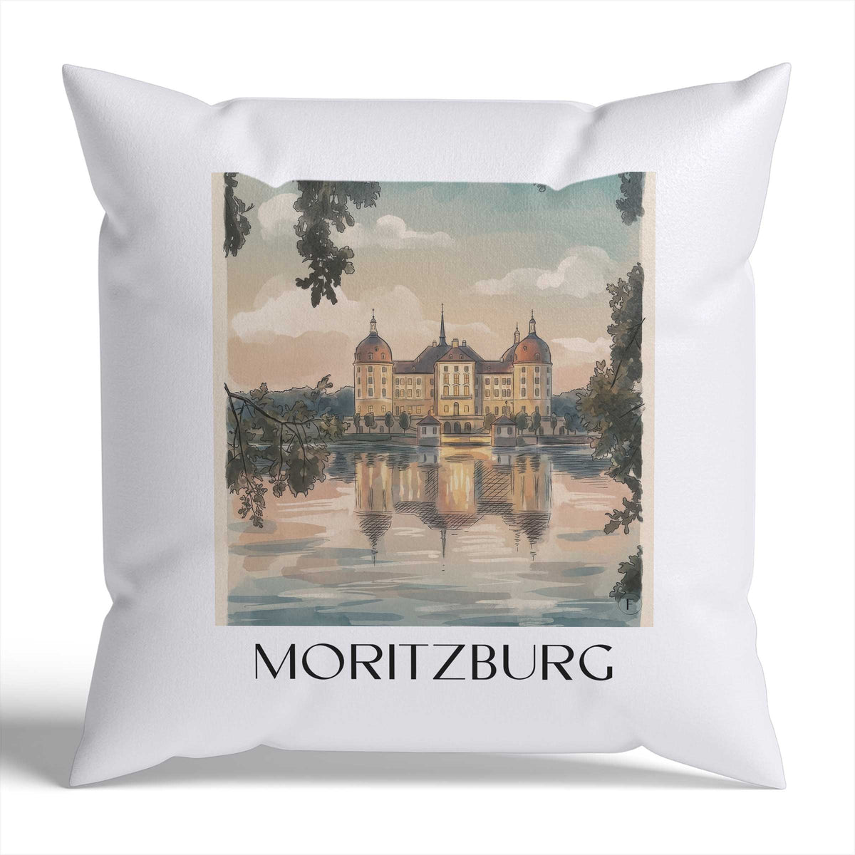 moritzburg-deutschland-deutschland-kissenbezug-aquarell
