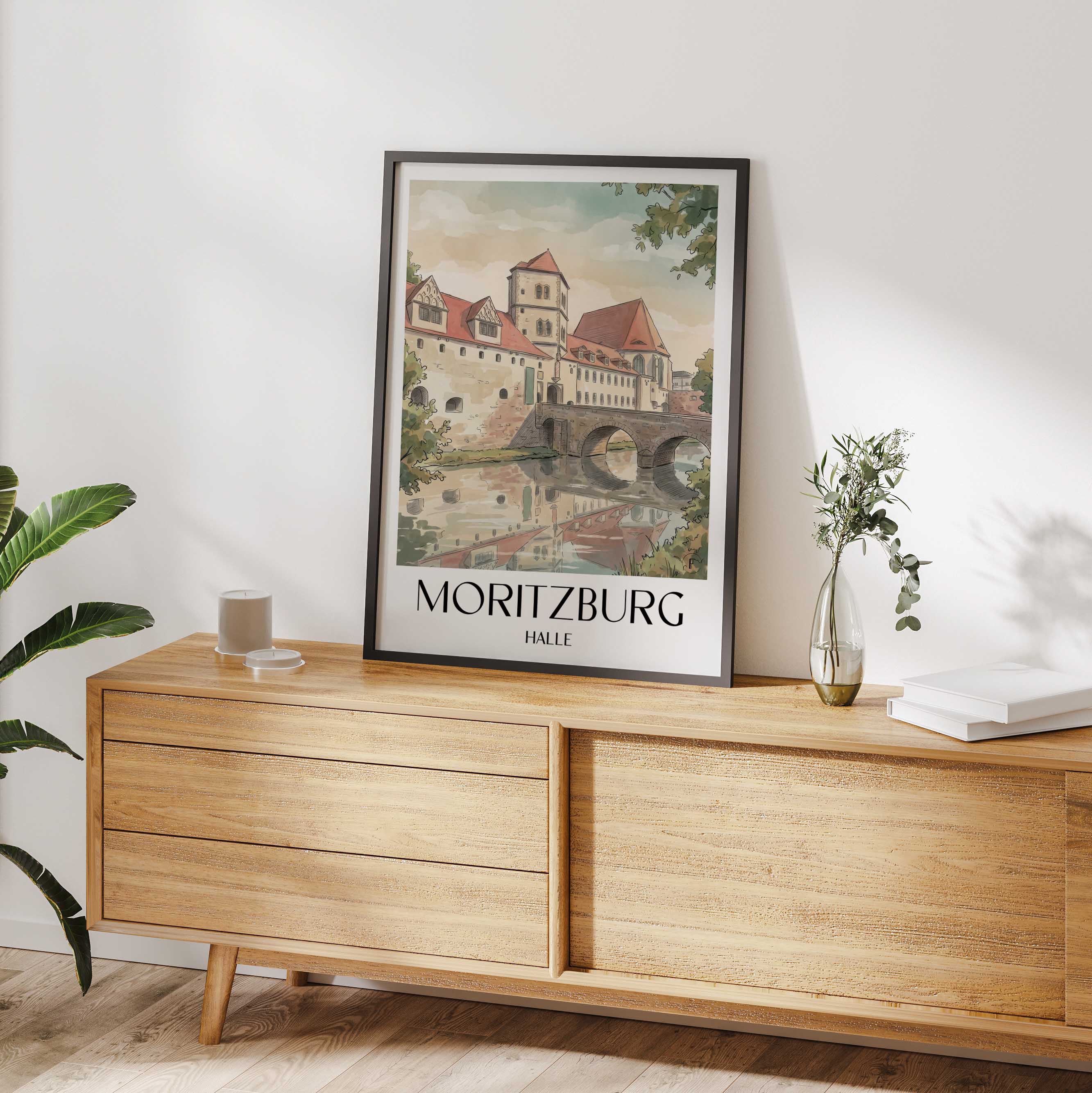 moritzburg-halle-deutschland-poster-aquarell