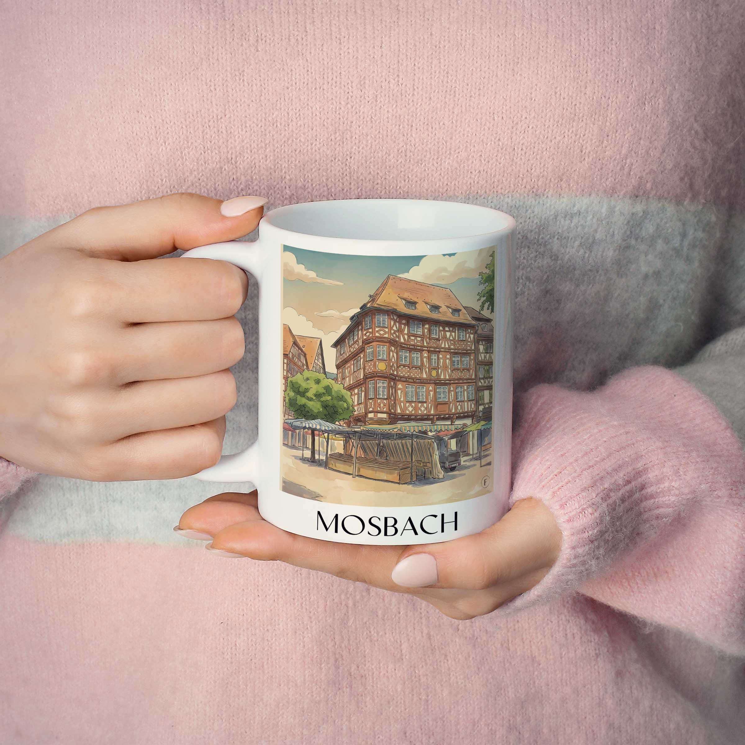 mosbach-neckartal-deutschland-kaffeebecher-aquarell