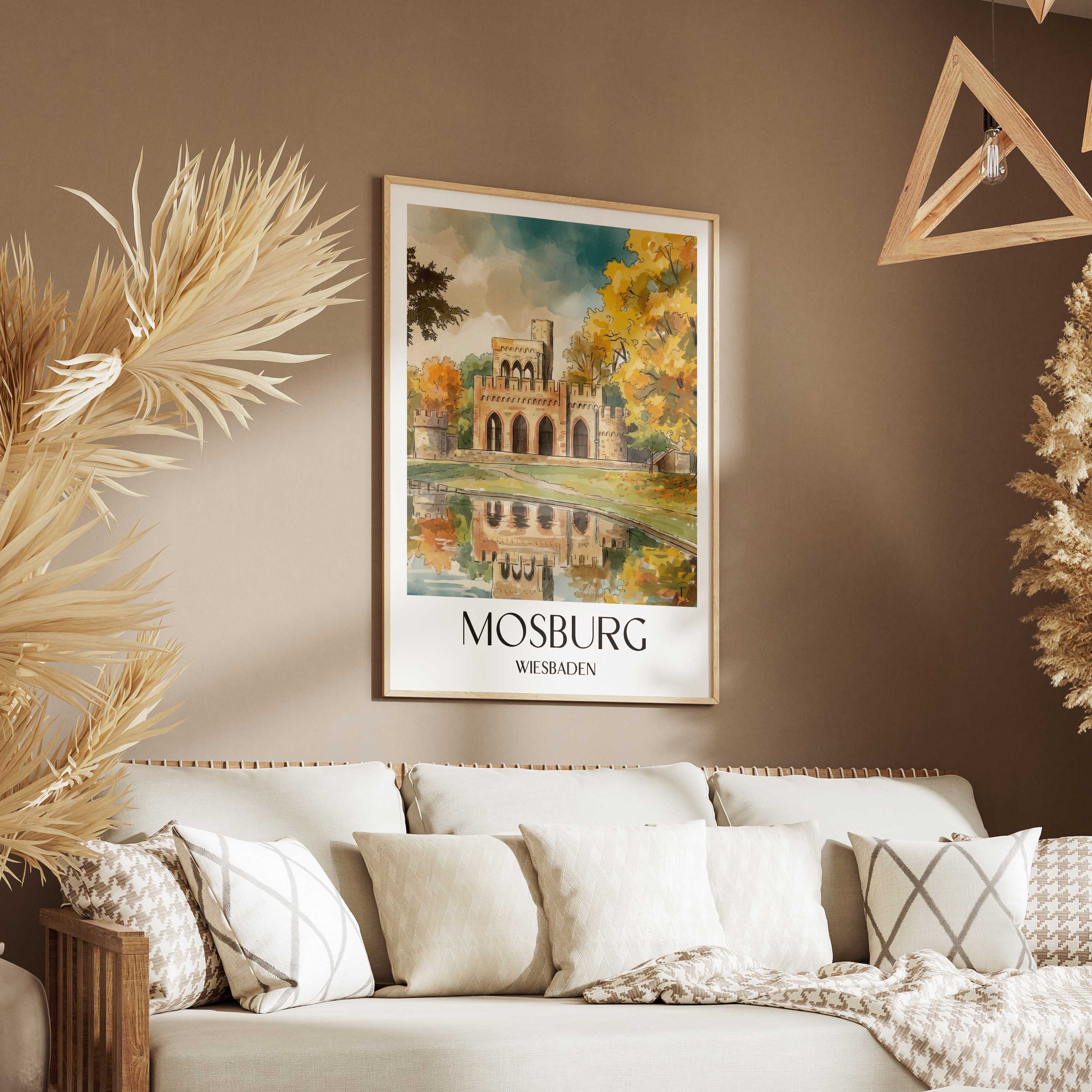 mosburg-wiesbaden-deutschland-poster-aquarell