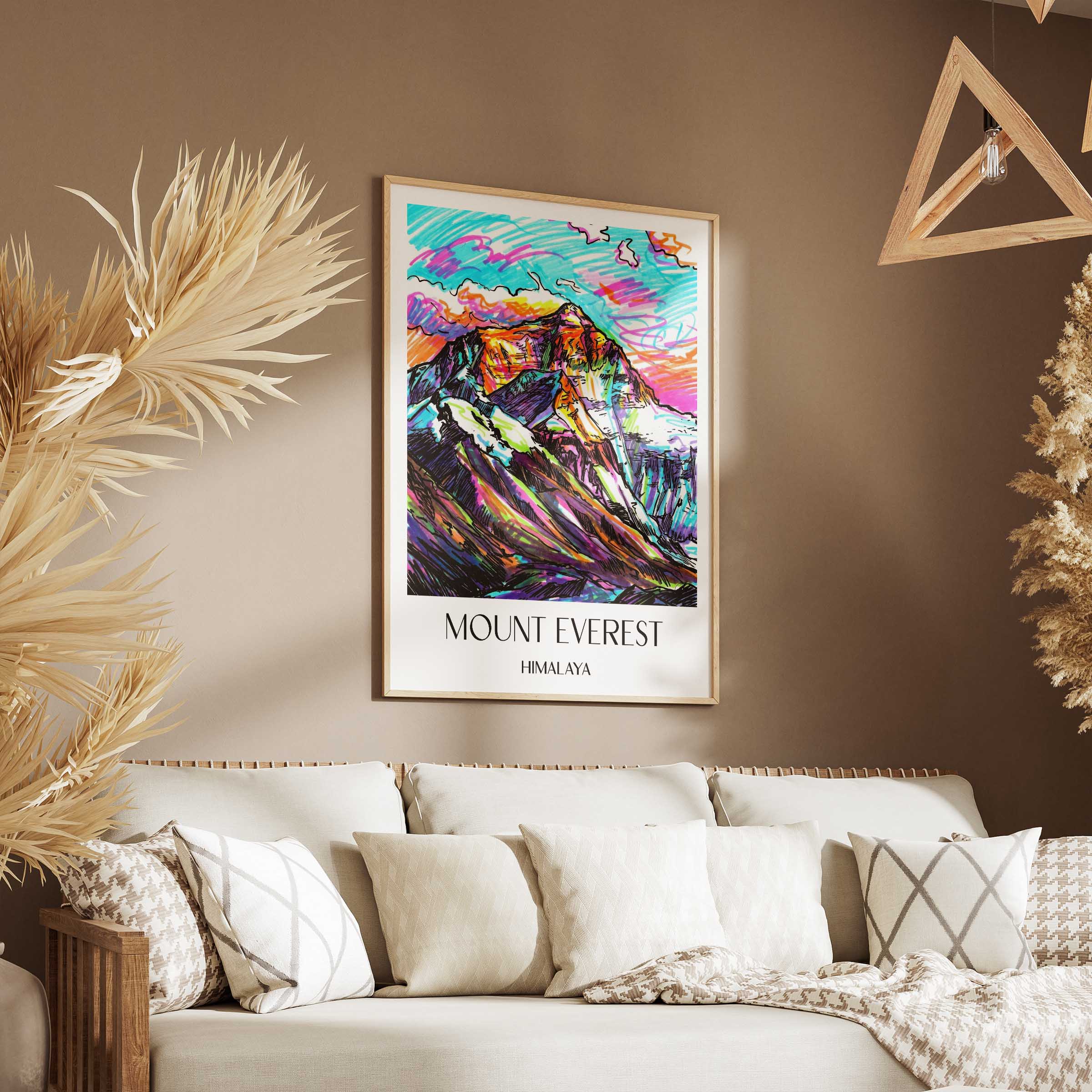 mount-everest-himalaya-poster-graffiti