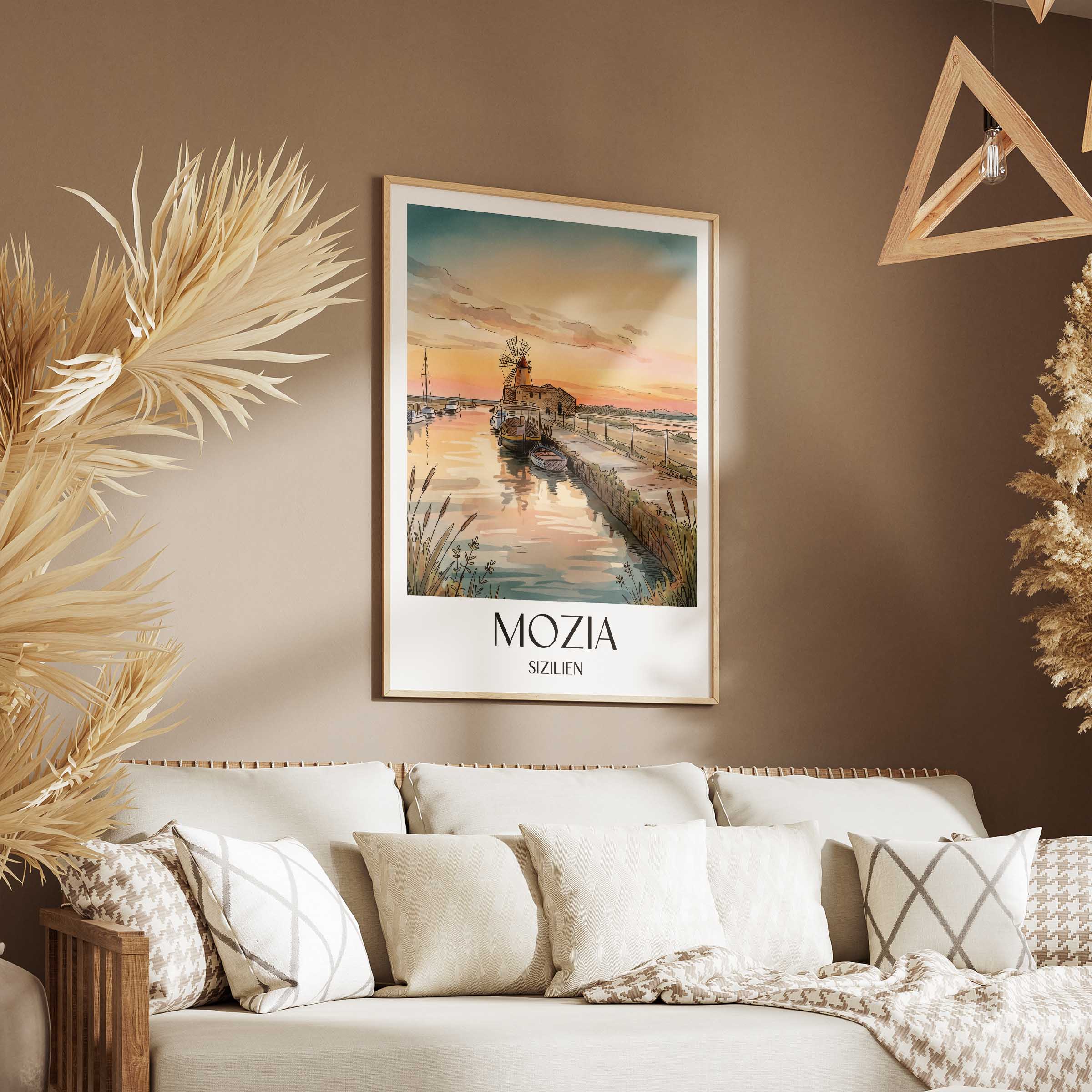 mozia-sizilien-italien-poster-aquarell