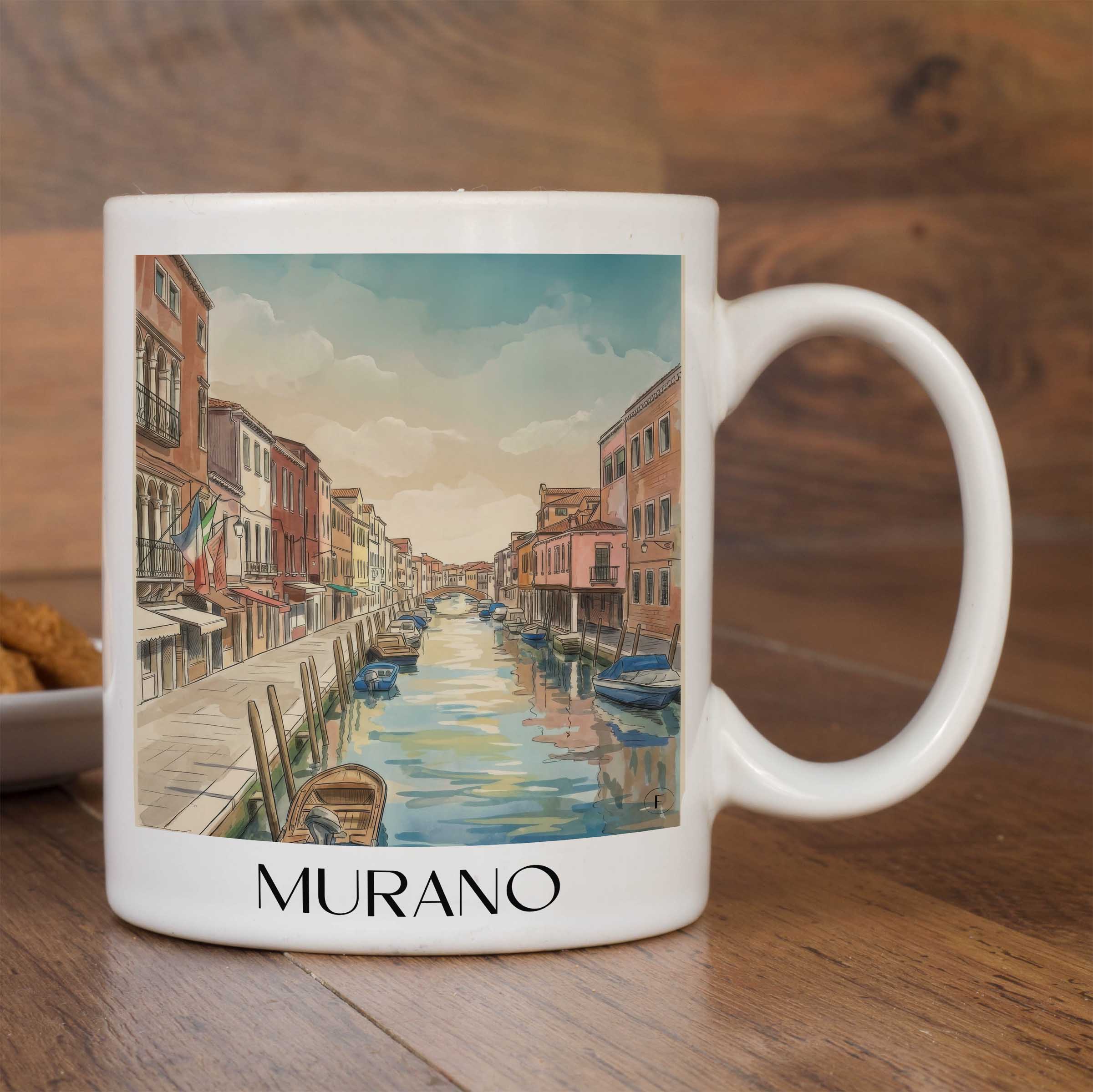 murano-venedig-italien-kaffeebecher-aquarell