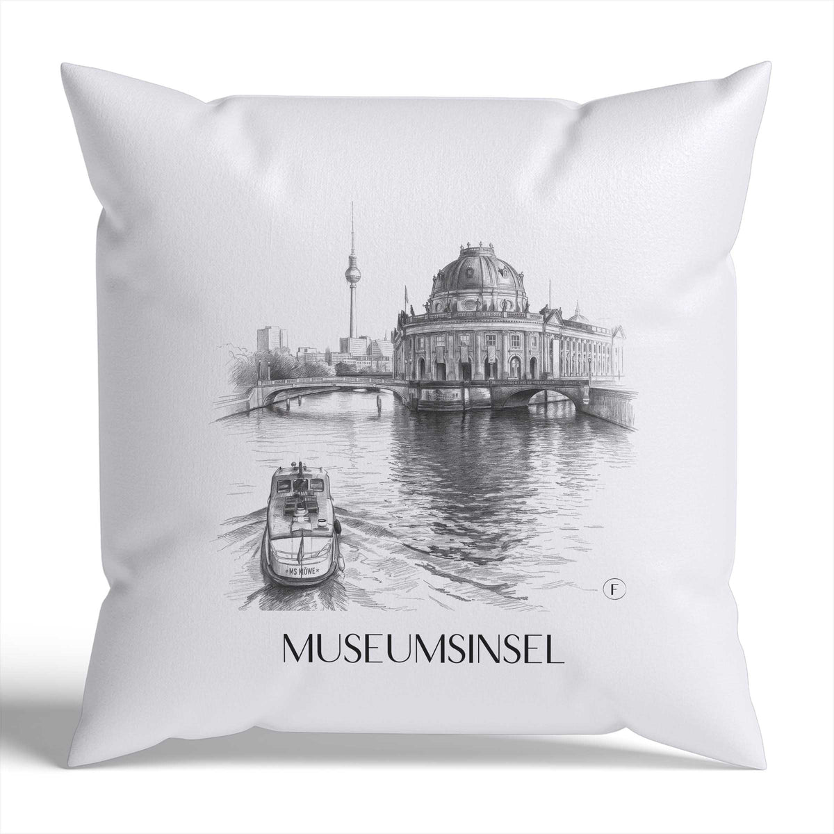 museumsinsel-berlin-deutschland-kissenbezug-bleistift-zeichnung-drawing