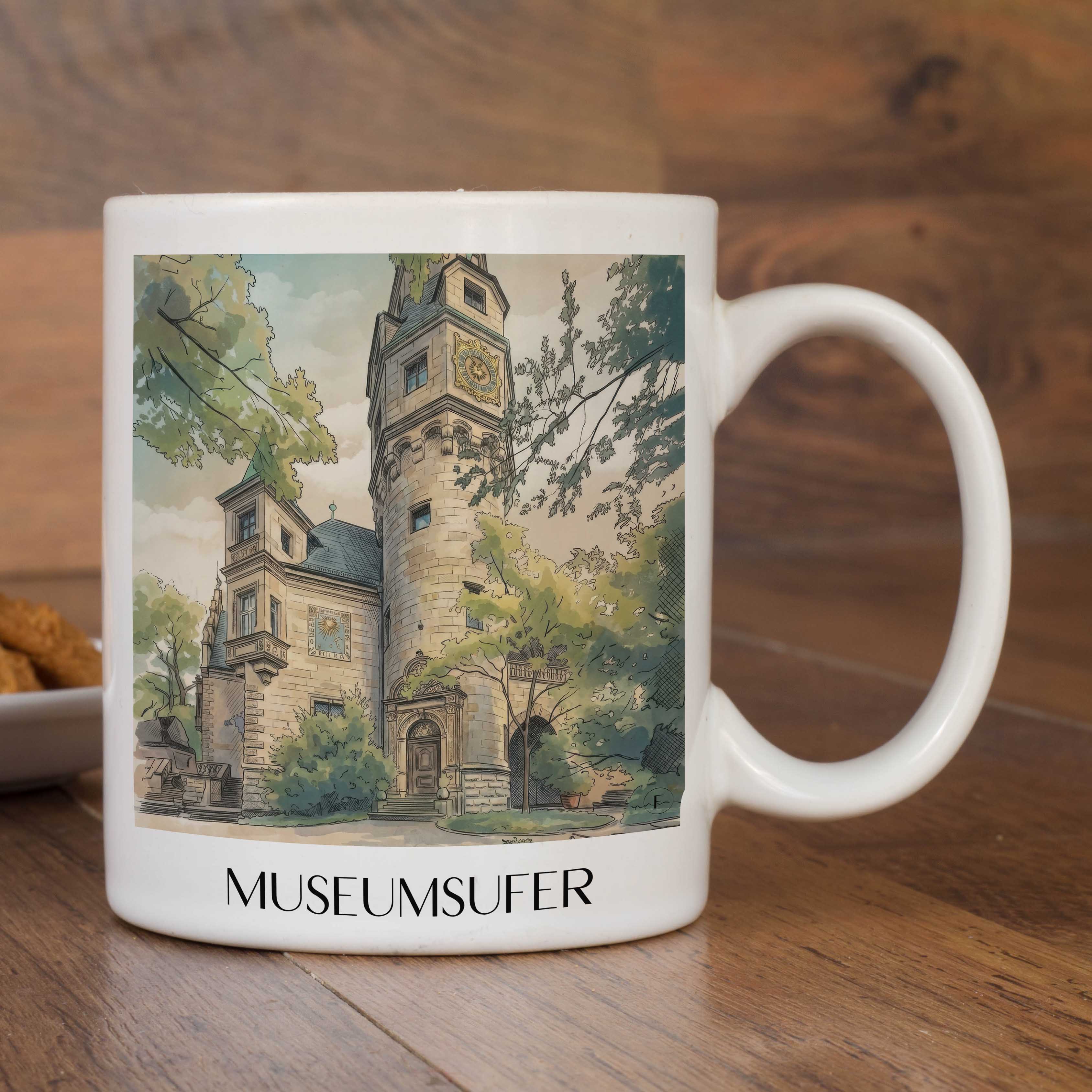 museumsufer-frankfurt-deutschland-kaffeebecher-aquarell