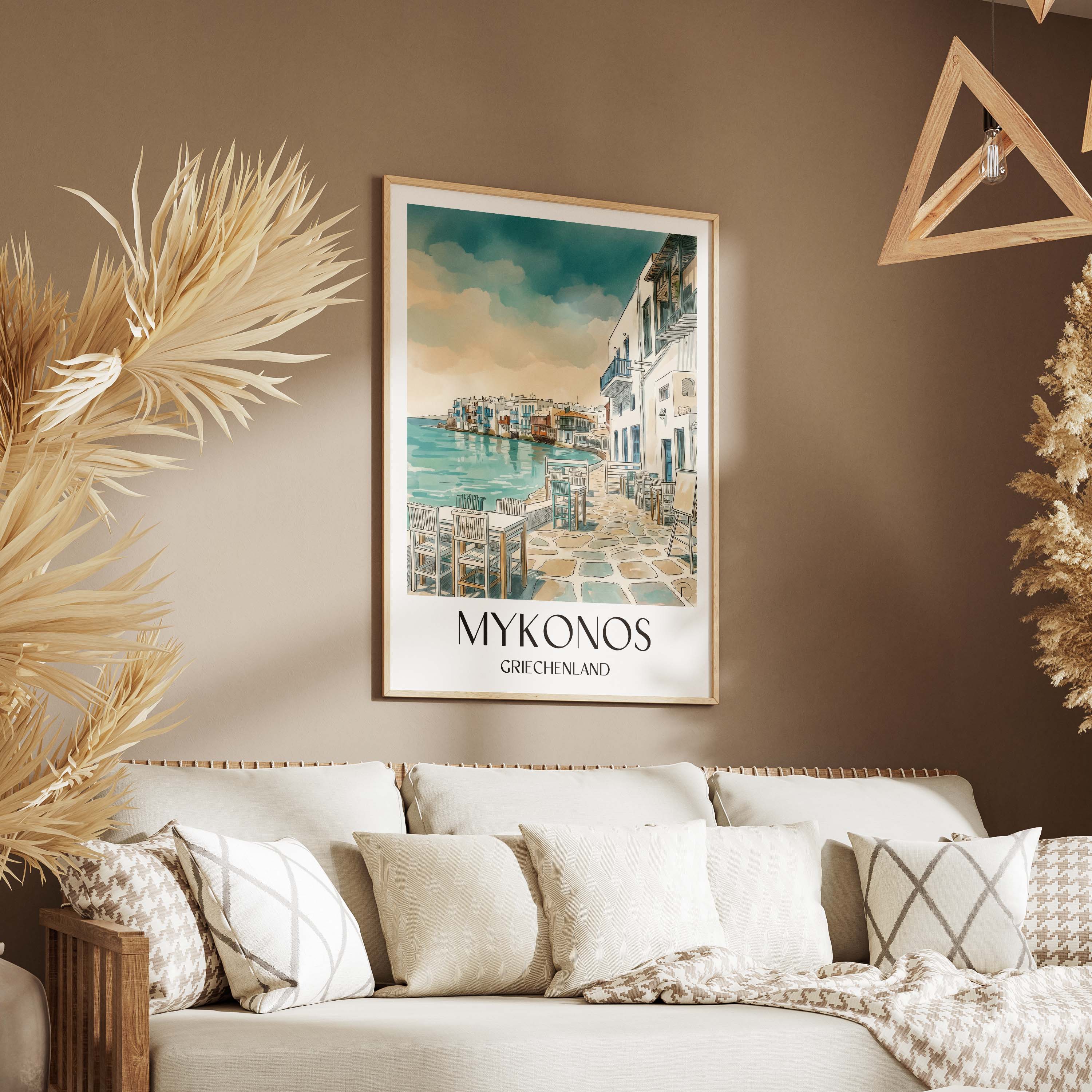 mykonos-griechenland-poster-aquarell