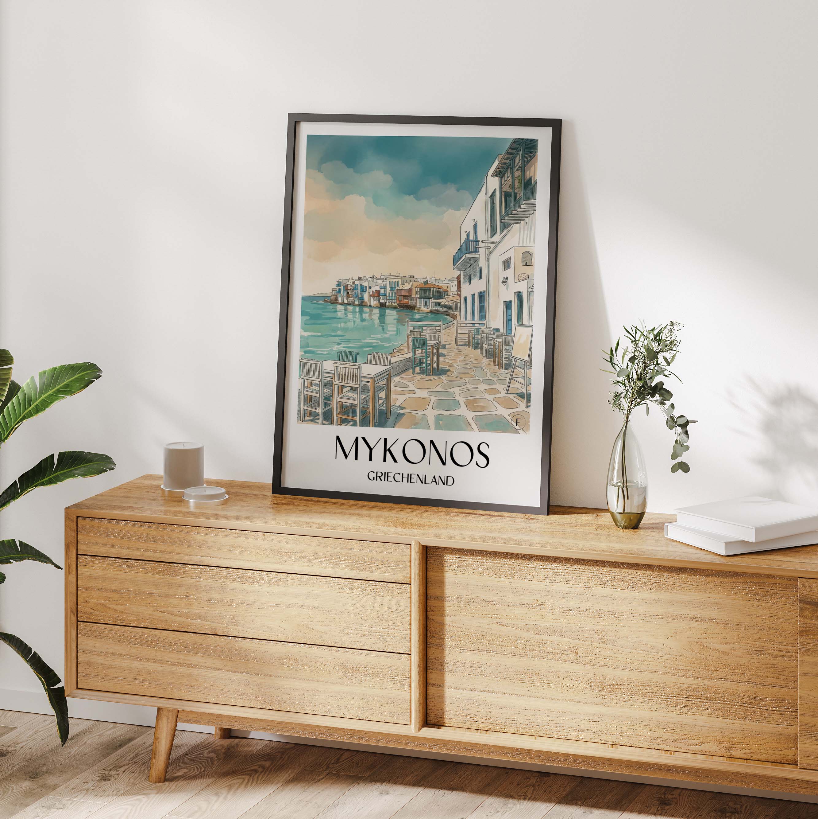 mykonos-griechenland-poster-aquarell