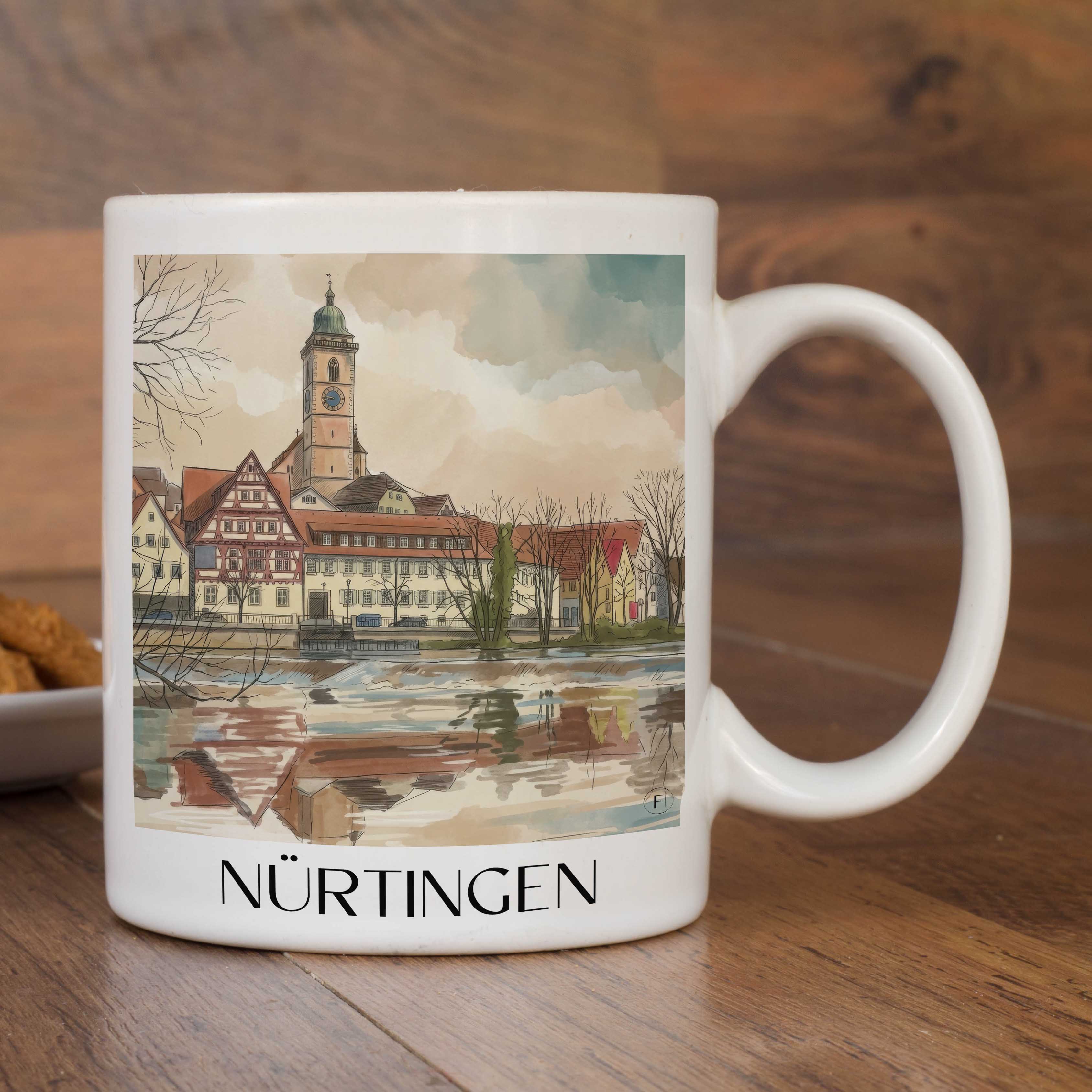 nürtingen-deutschland-kaffeebecher-aquarell