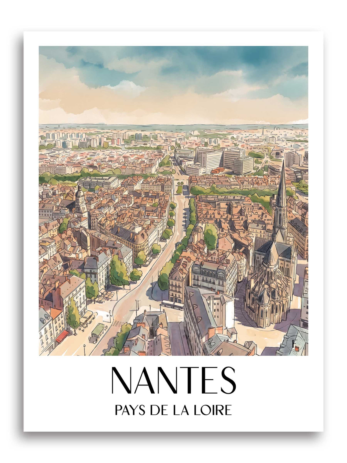 nantes-pays-de-la-loire-frankreich-poster-aquarell