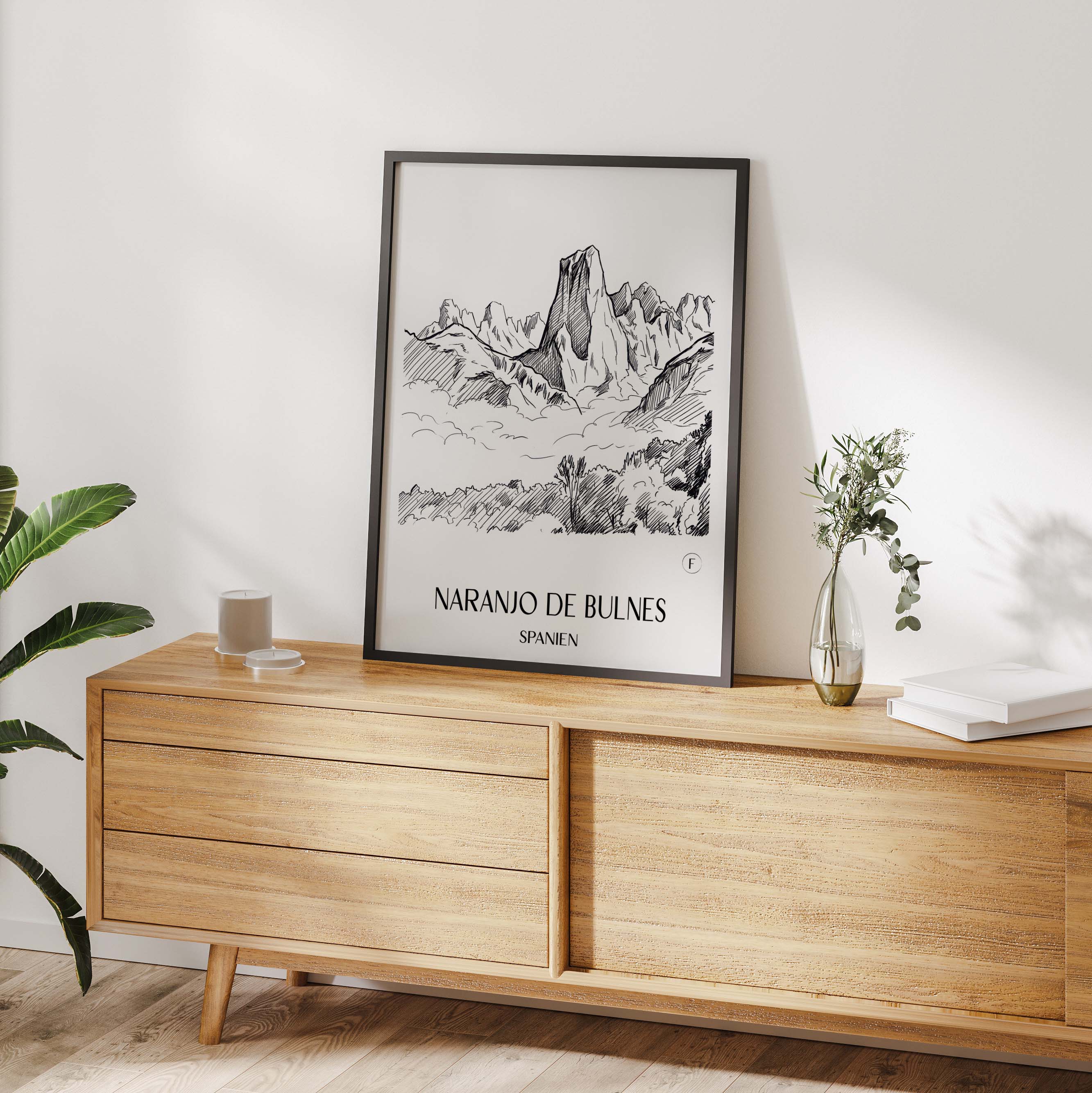 naranjo-de-bulnes-spanien-spanien-poster-skizze