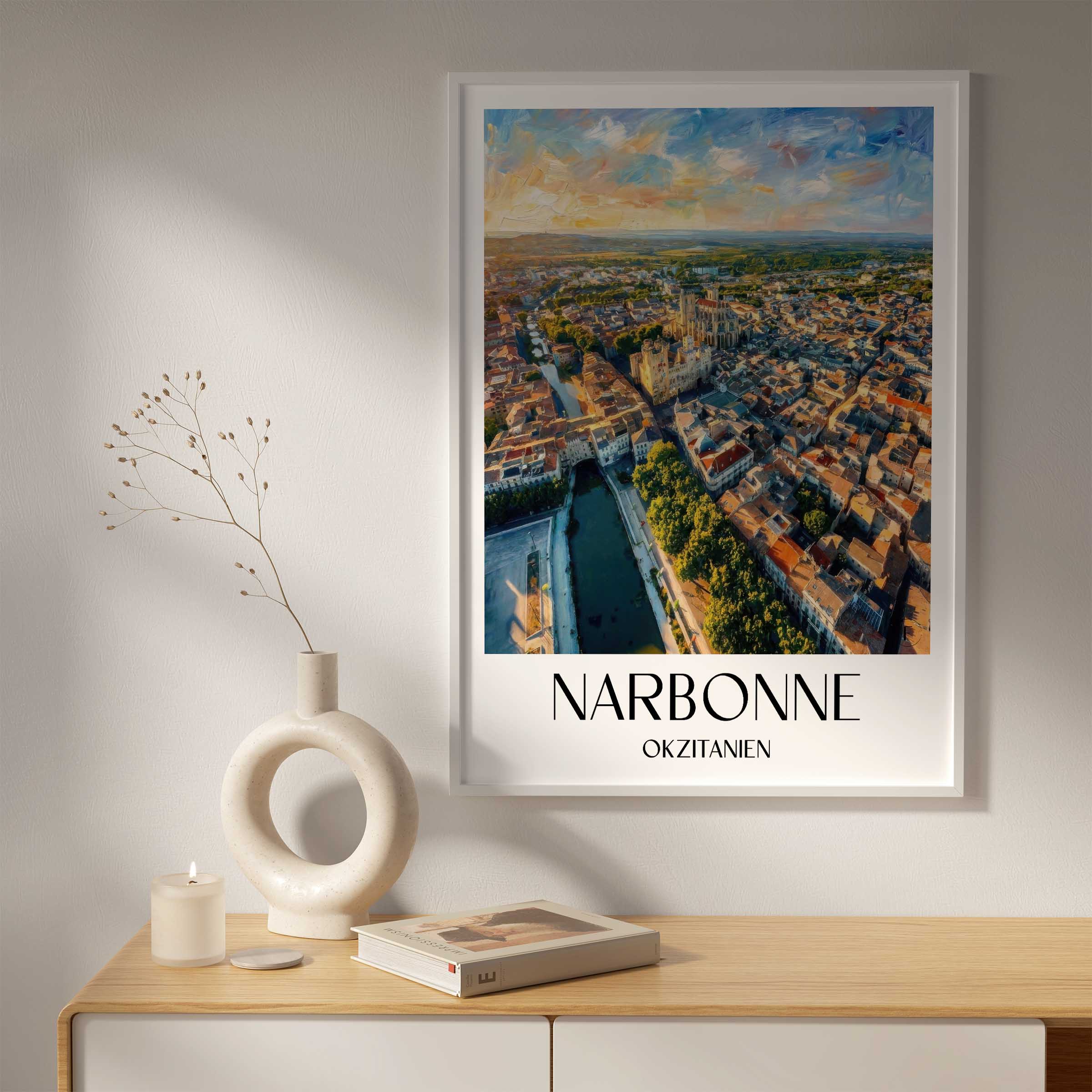 narbonne-okzitanien-frankreich-poster-oil-painting-oelgemaelde