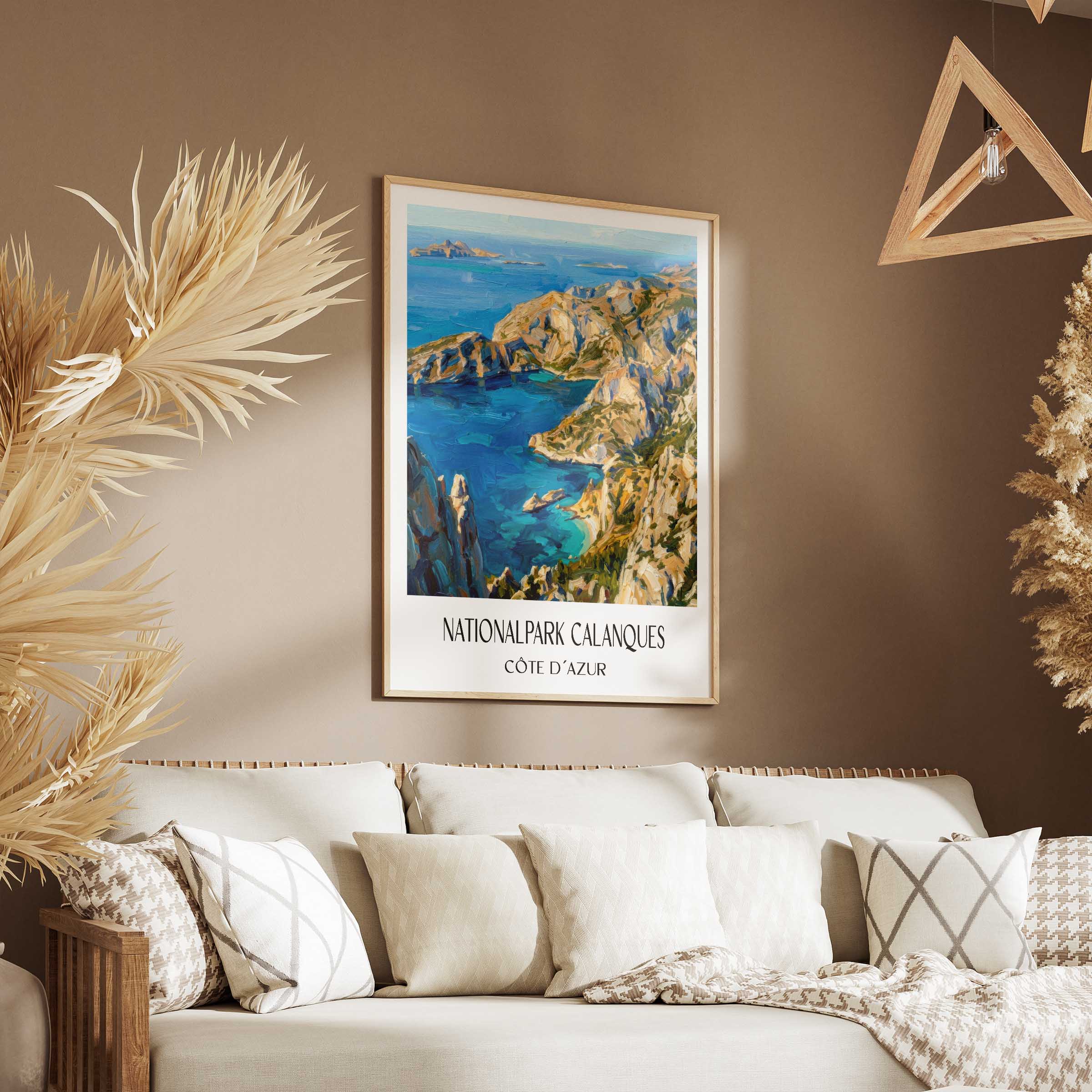 nationalpark-calanques-côte-d´azur-frankreich-poster-oil-painting-oelgemaelde