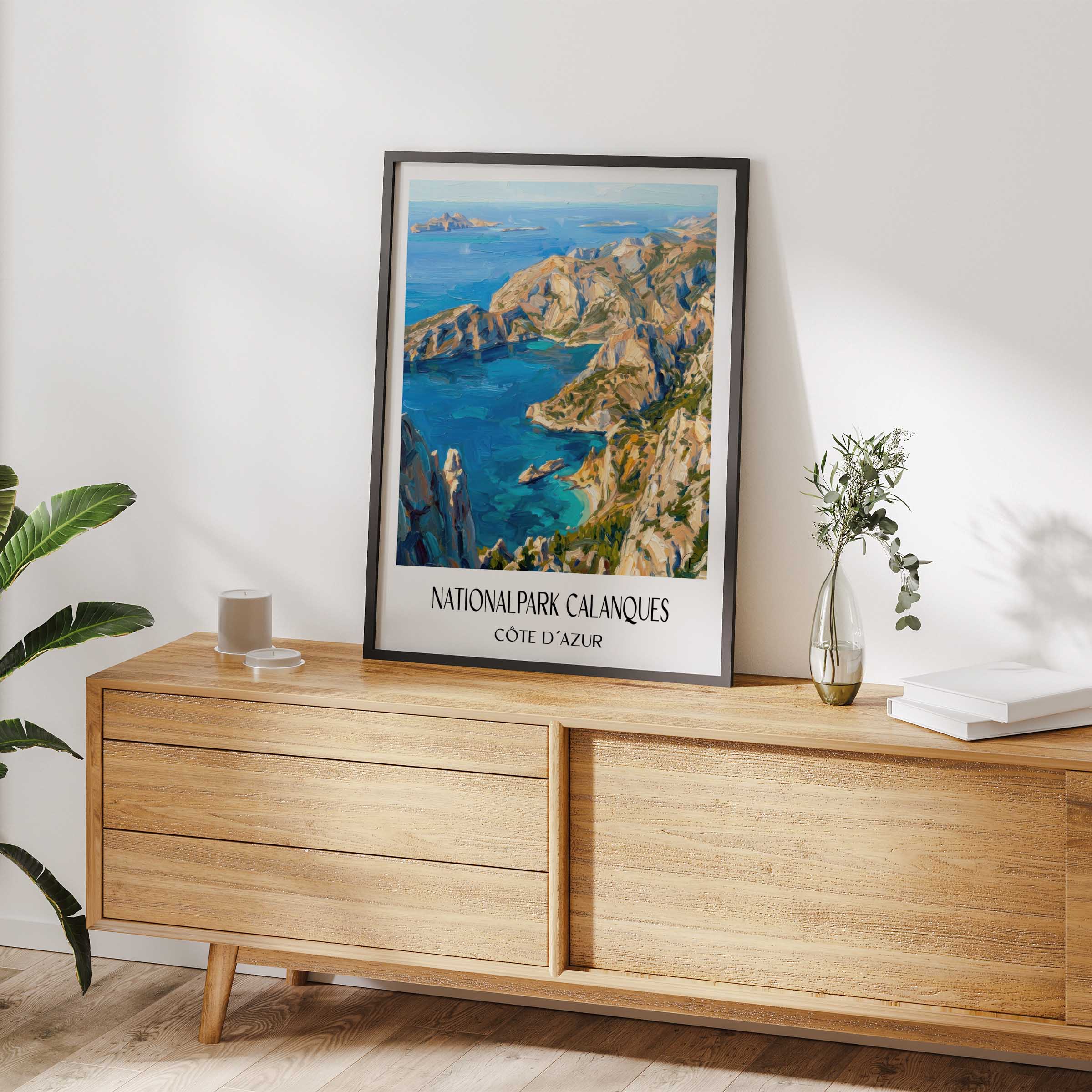 nationalpark-calanques-côte-d´azur-frankreich-poster-oil-painting-oelgemaelde
