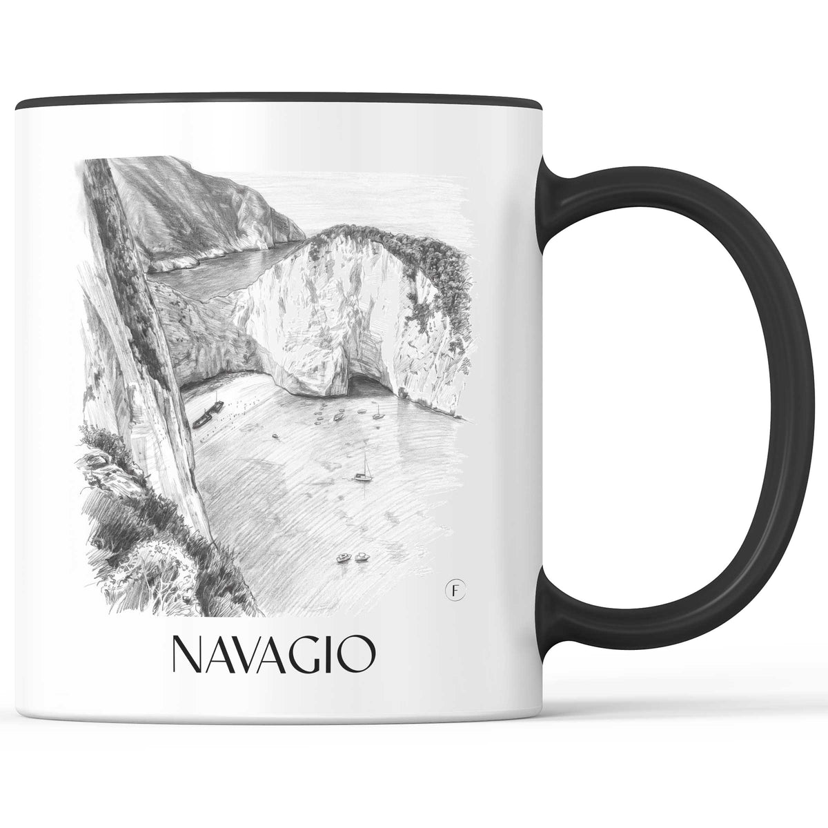 navagio-zakynthos-griechenland-kaffeebecher-bleistift-zeichnung-drawing