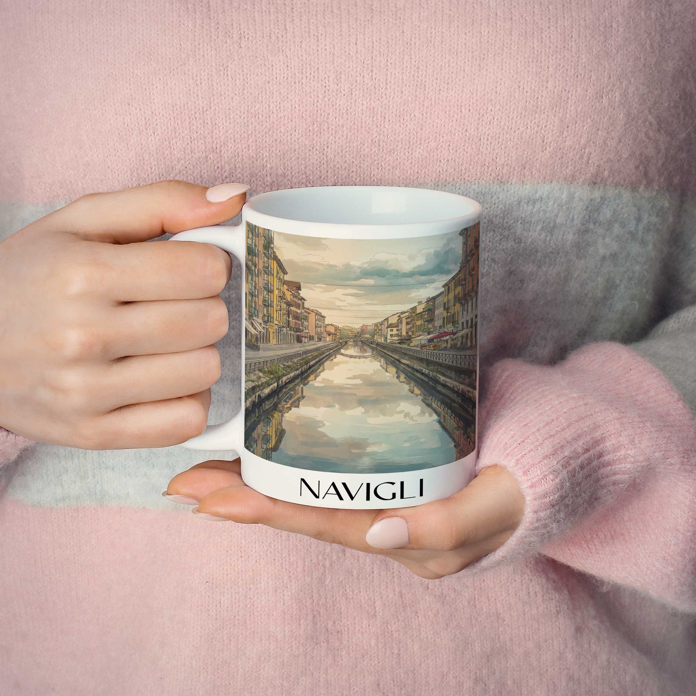 navigli-mailand-italien-kaffeebecher-aquarell