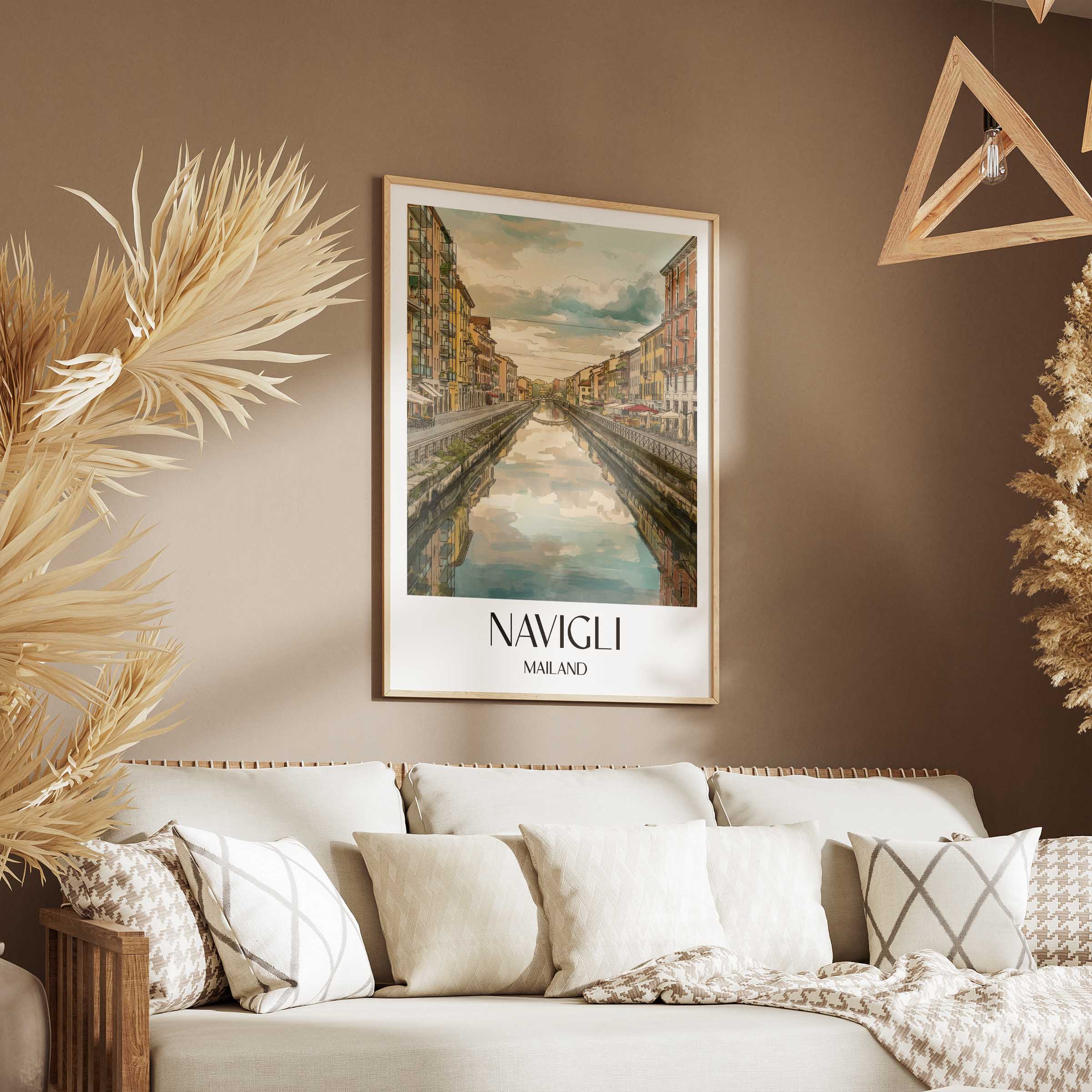 navigli-mailand-italien-poster-aquarell