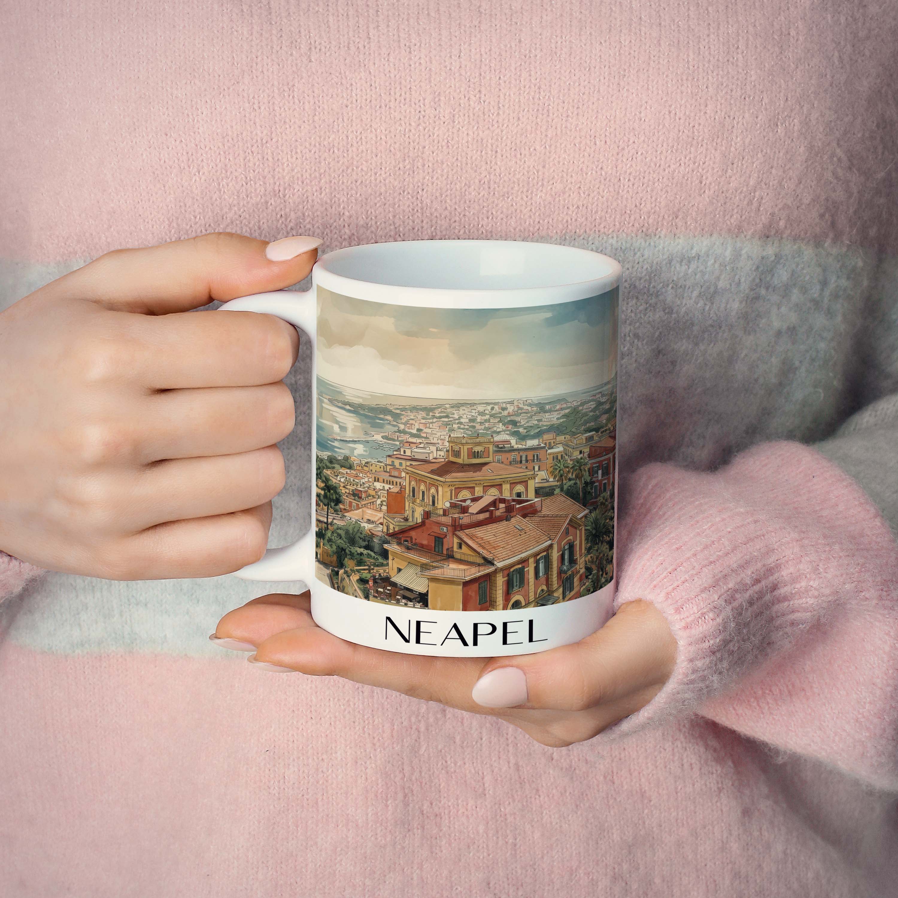 neapel-italien-kaffeebecher-aquarell