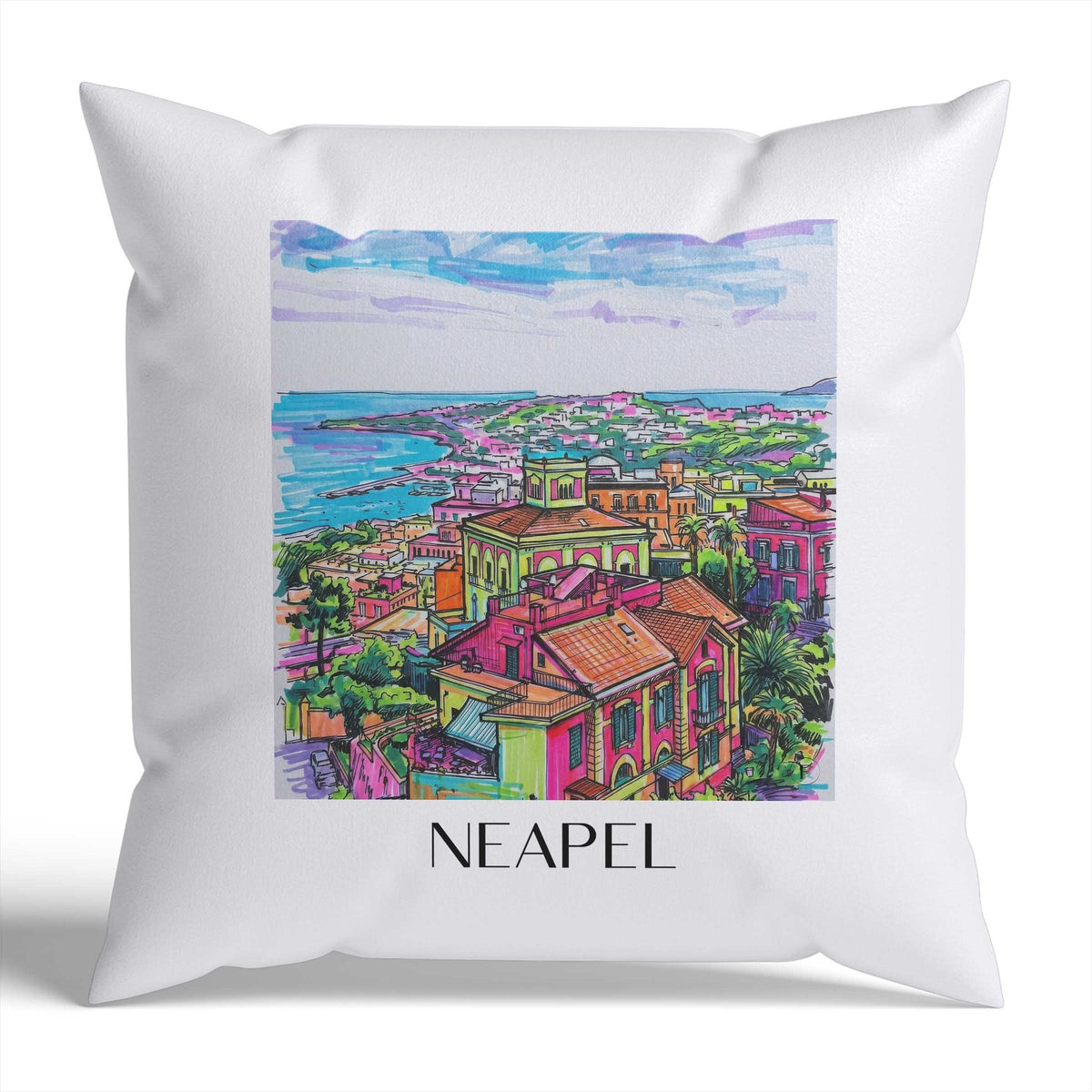 neapel-italien-italien-kissenbezug-graffiti