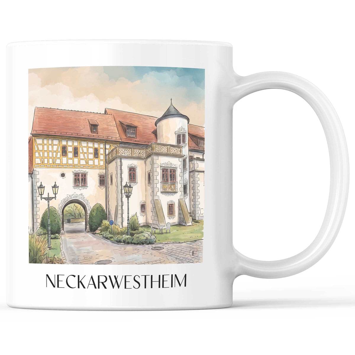 neckarwestheim-neckartal-deutschland-kaffeebecher-aquarell