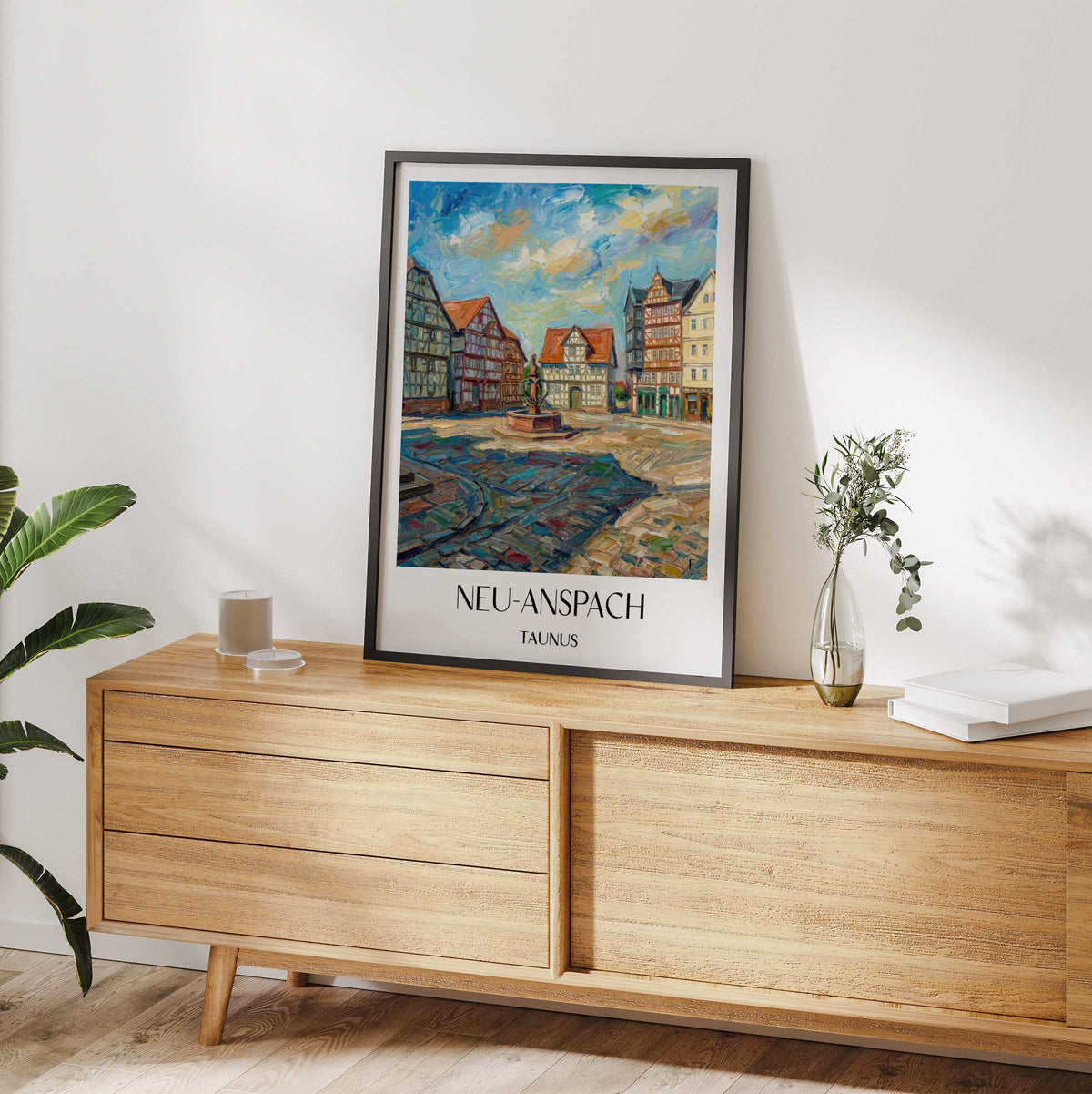neu-anspach-taunus-deutschland-poster-oil-painting-oelgemaelde