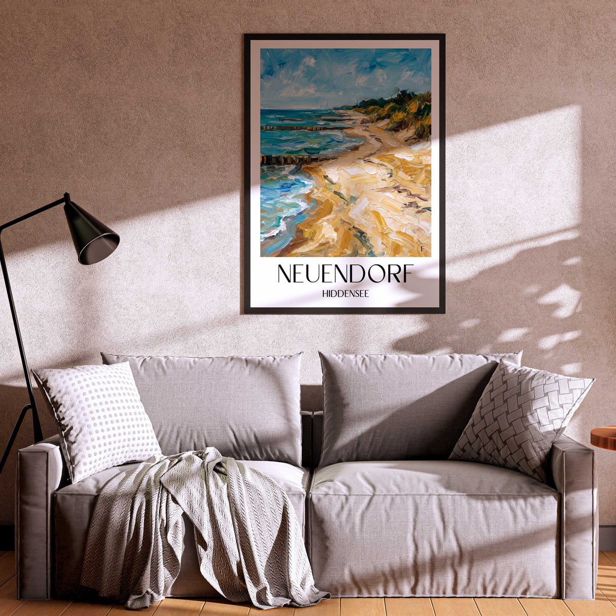 neuendorf-hiddensee-deutschland-poster-oil-painting-oelgemaelde