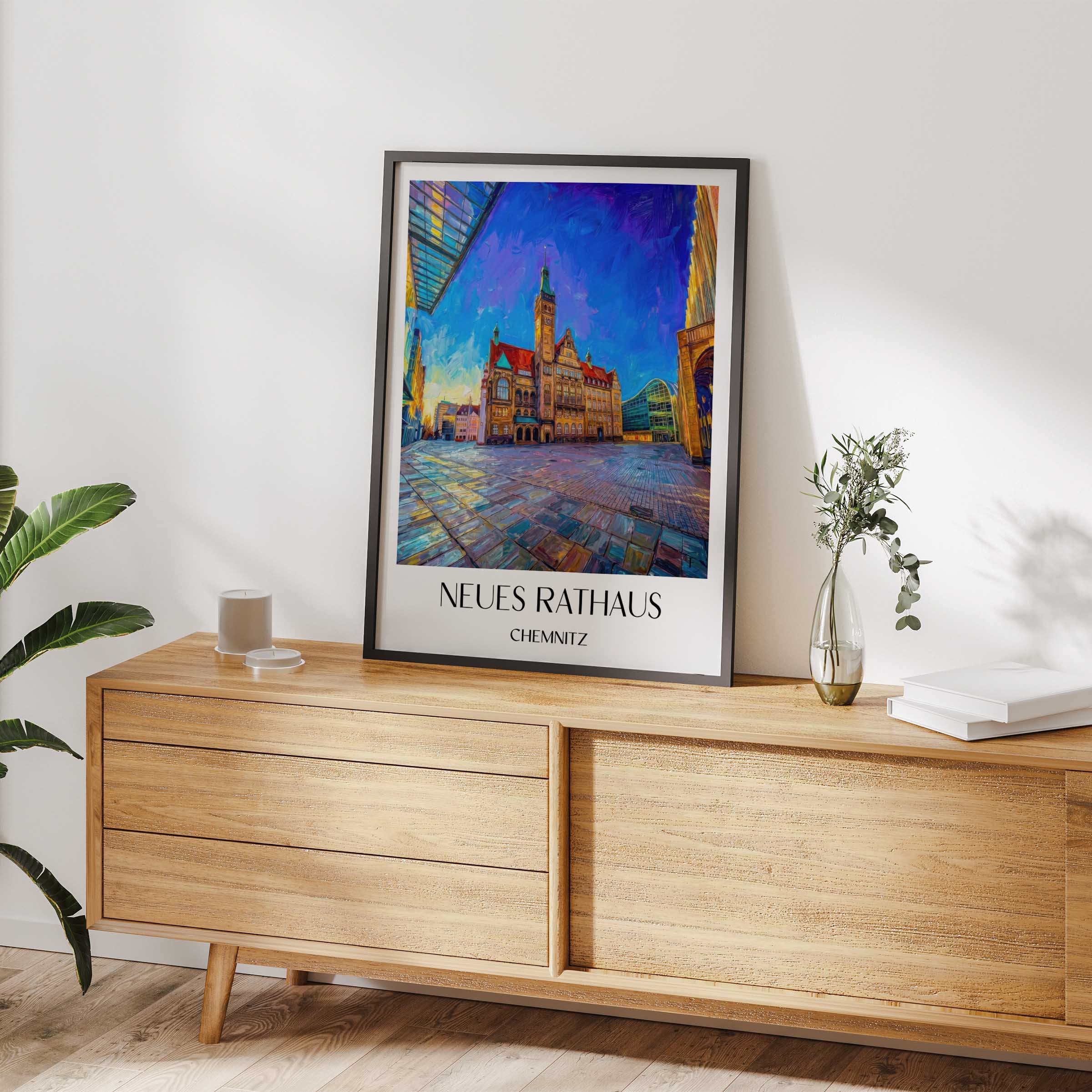 neues-rathaus-chemnitz-deutschland-poster-oil-painting-oelgemaelde