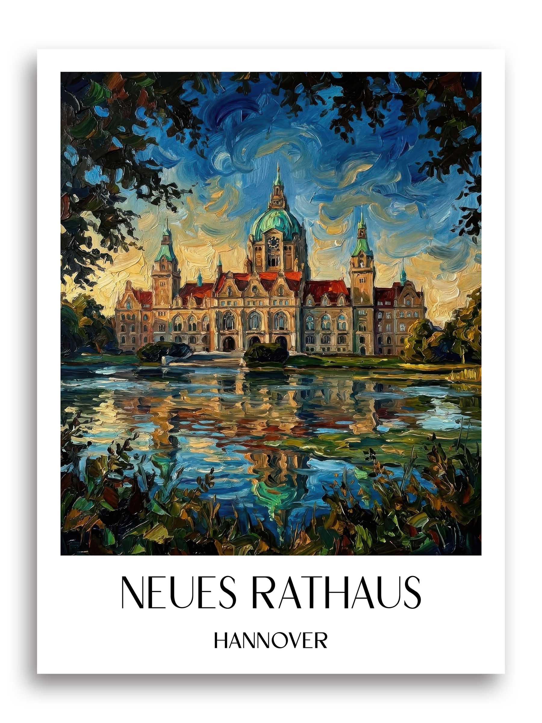 neues-rathaus-hannover-deutschland-poster-oil-painting-oelgemaelde