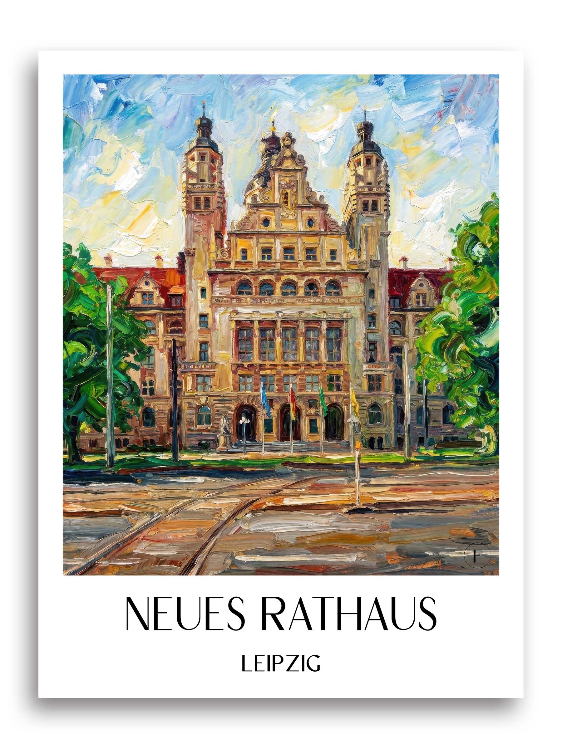 neues-rathaus-leipzig-deutschland-poster-oil-painting-oelgemaelde