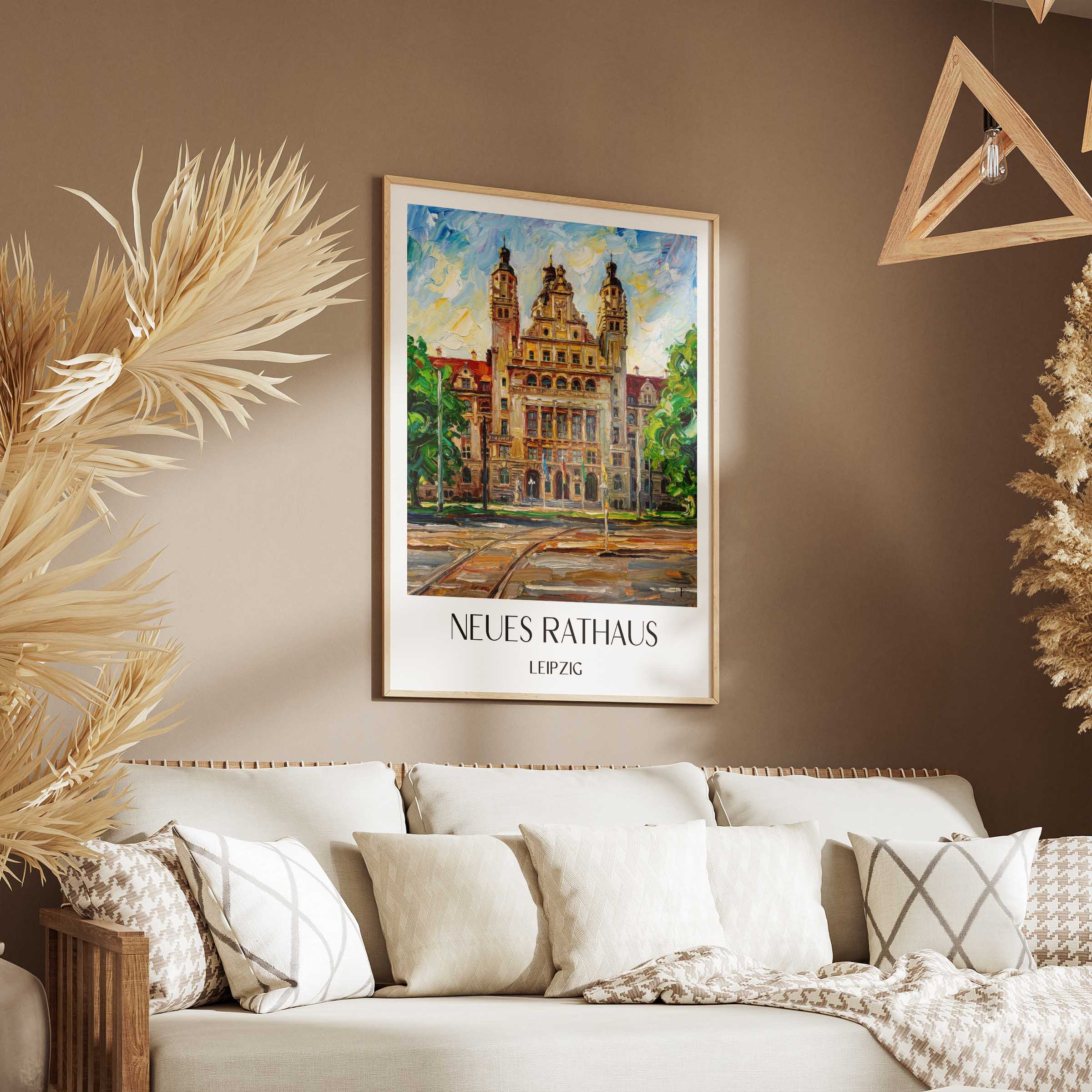 neues-rathaus-leipzig-deutschland-poster-oil-painting-oelgemaelde