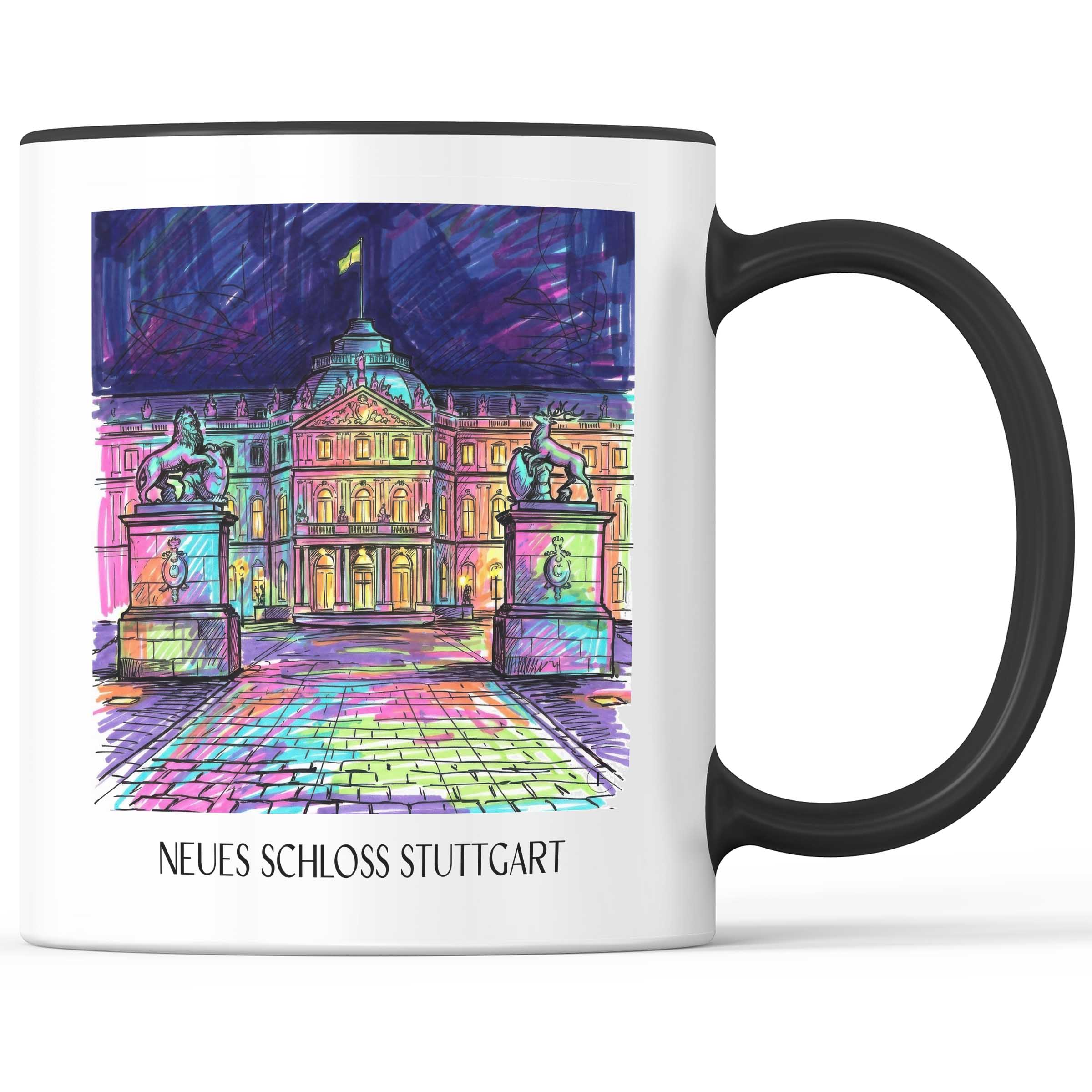 neues-schloss-stuttgart-deutschland-kaffeebecher-graffiti