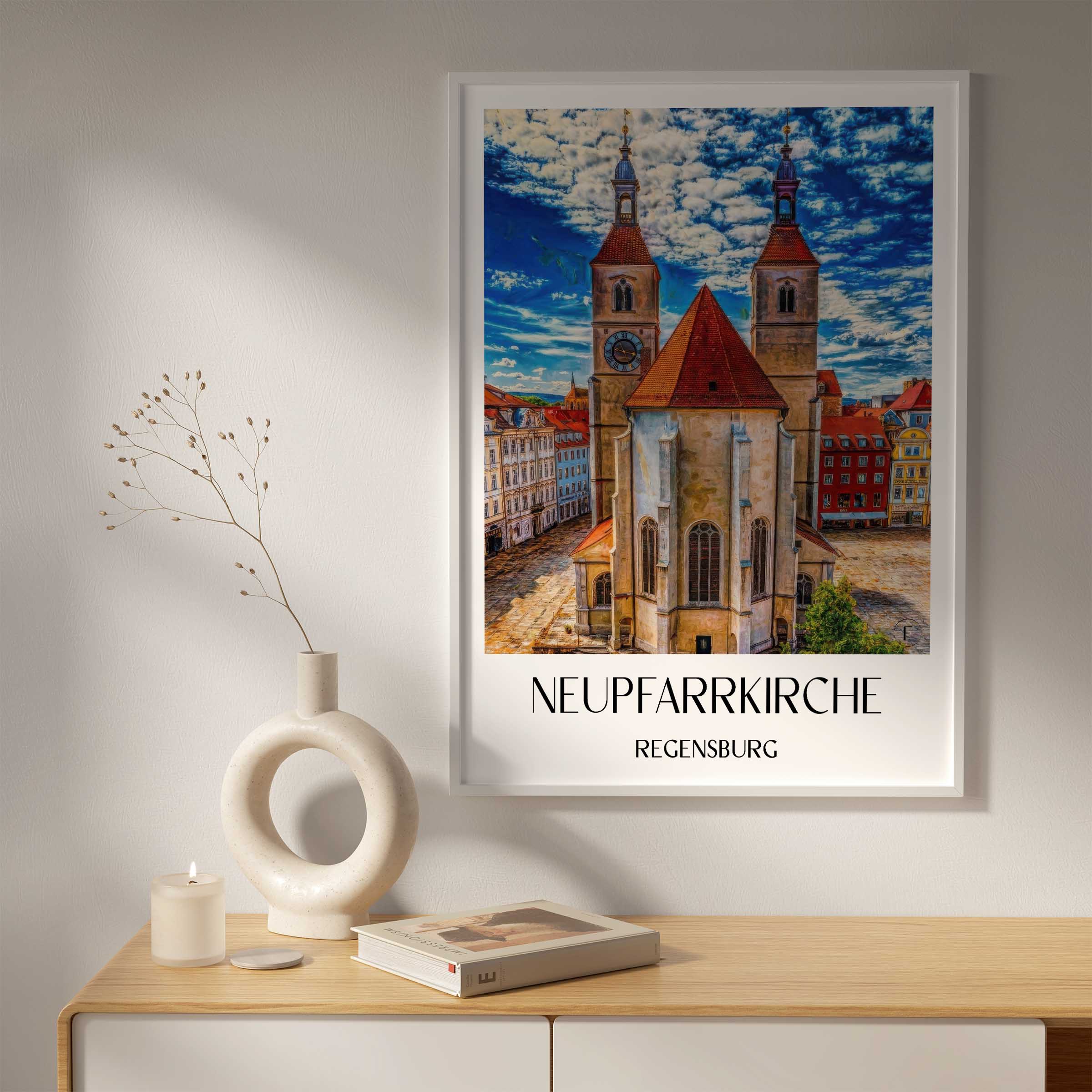 neupfarrkirche-regensburg-deutschland-poster-oil-painting-oelgemaelde