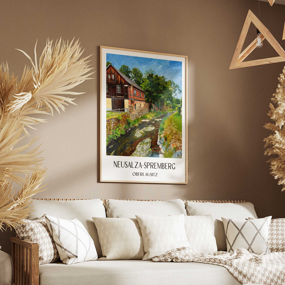 neusalza-spremberg-oberlausitz-deutschland-poster-oil-painting-oelgemaelde