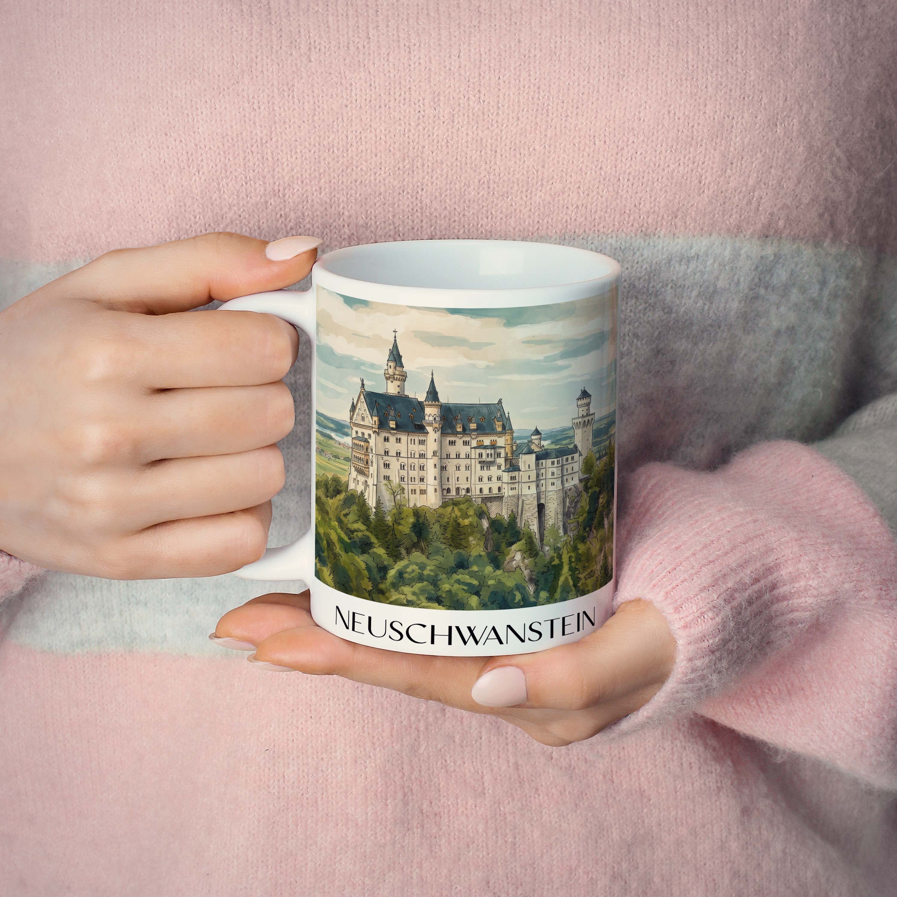 neuschwanstein-deutschland-kaffeebecher-aquarell