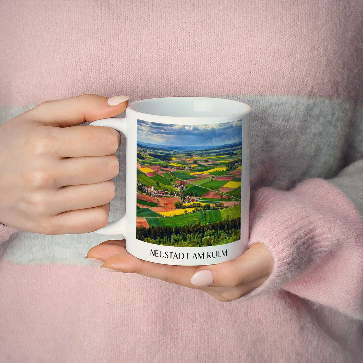 neustadt-am-kulm-oberpfälzer-hügelland-deutschland-kaffeebecher-oil-painting-oelgemaelde