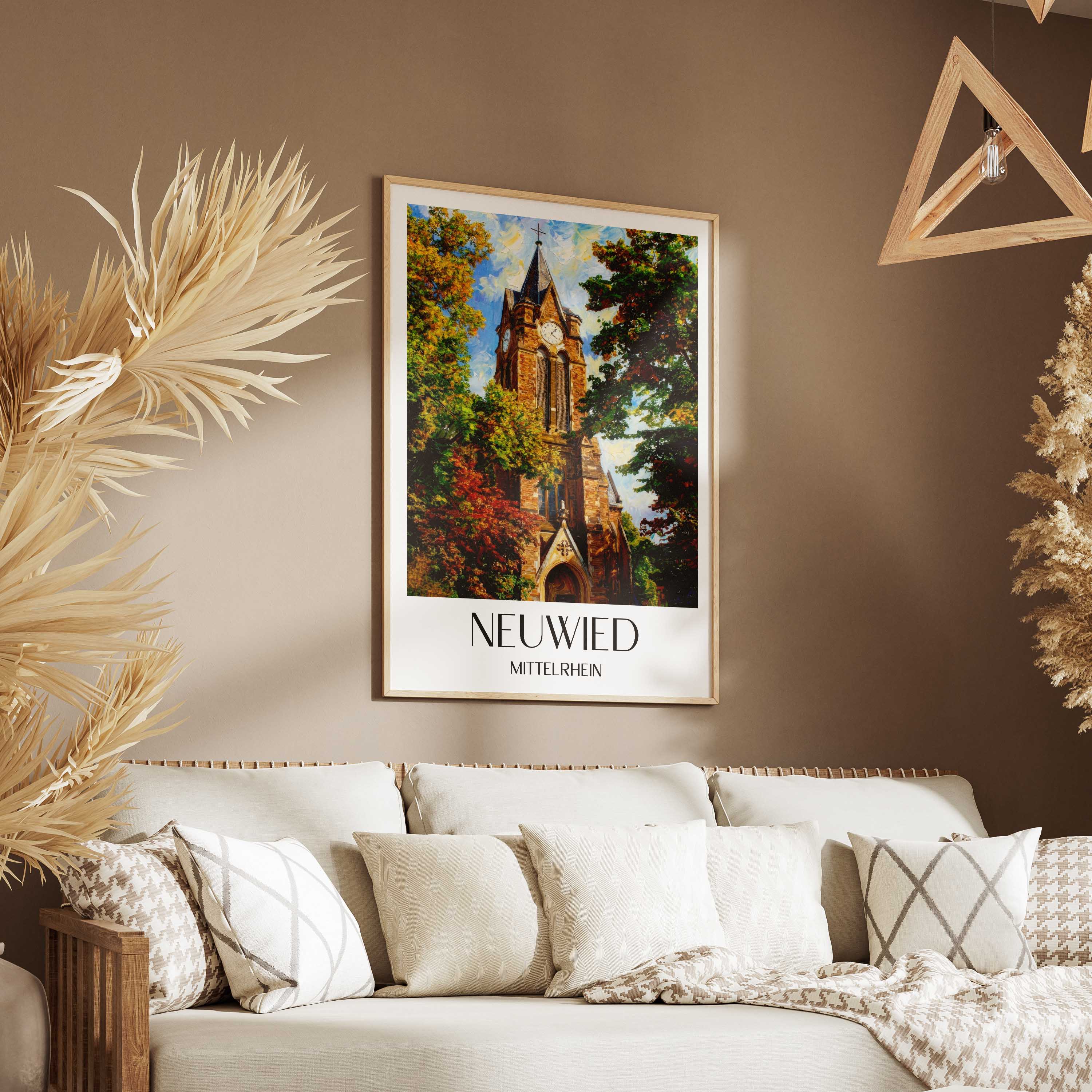 neuwied-mittelrhein-deutschland-poster-oil-painting-oelgemaelde