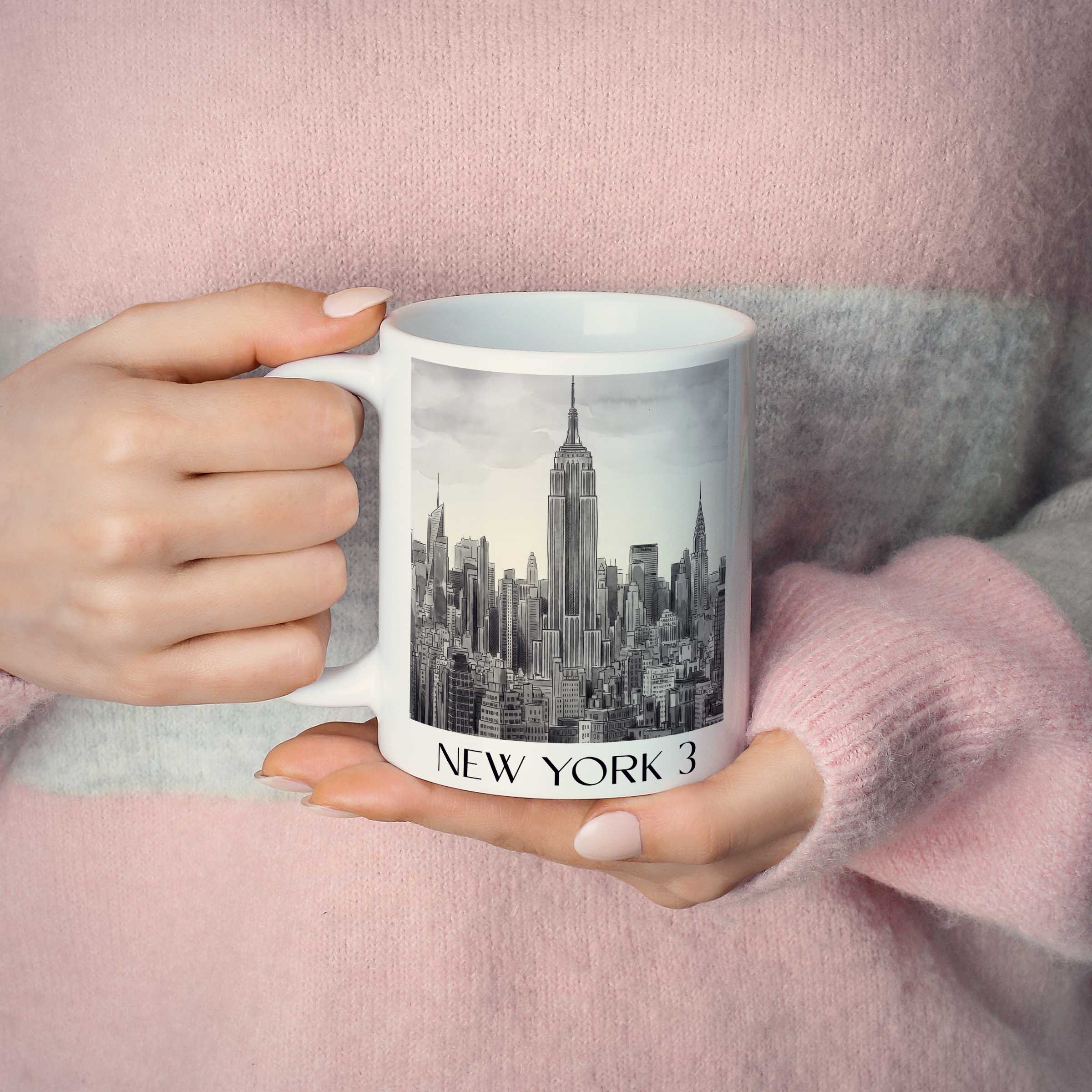 new-york-3-usa-kaffeebecher-aquarell-schwarz-weiss