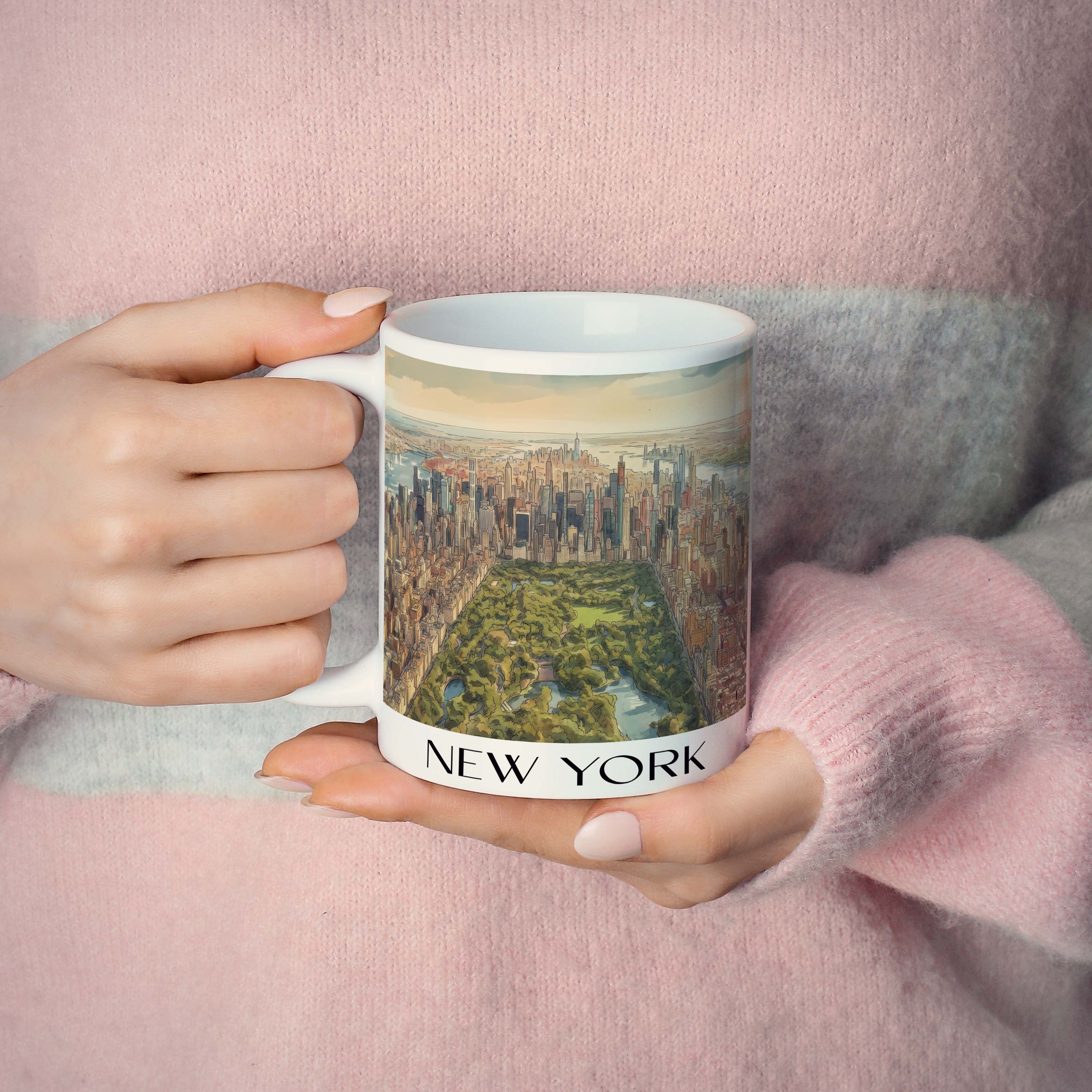 new-york-usa-usa-kaffeebecher-aquarell