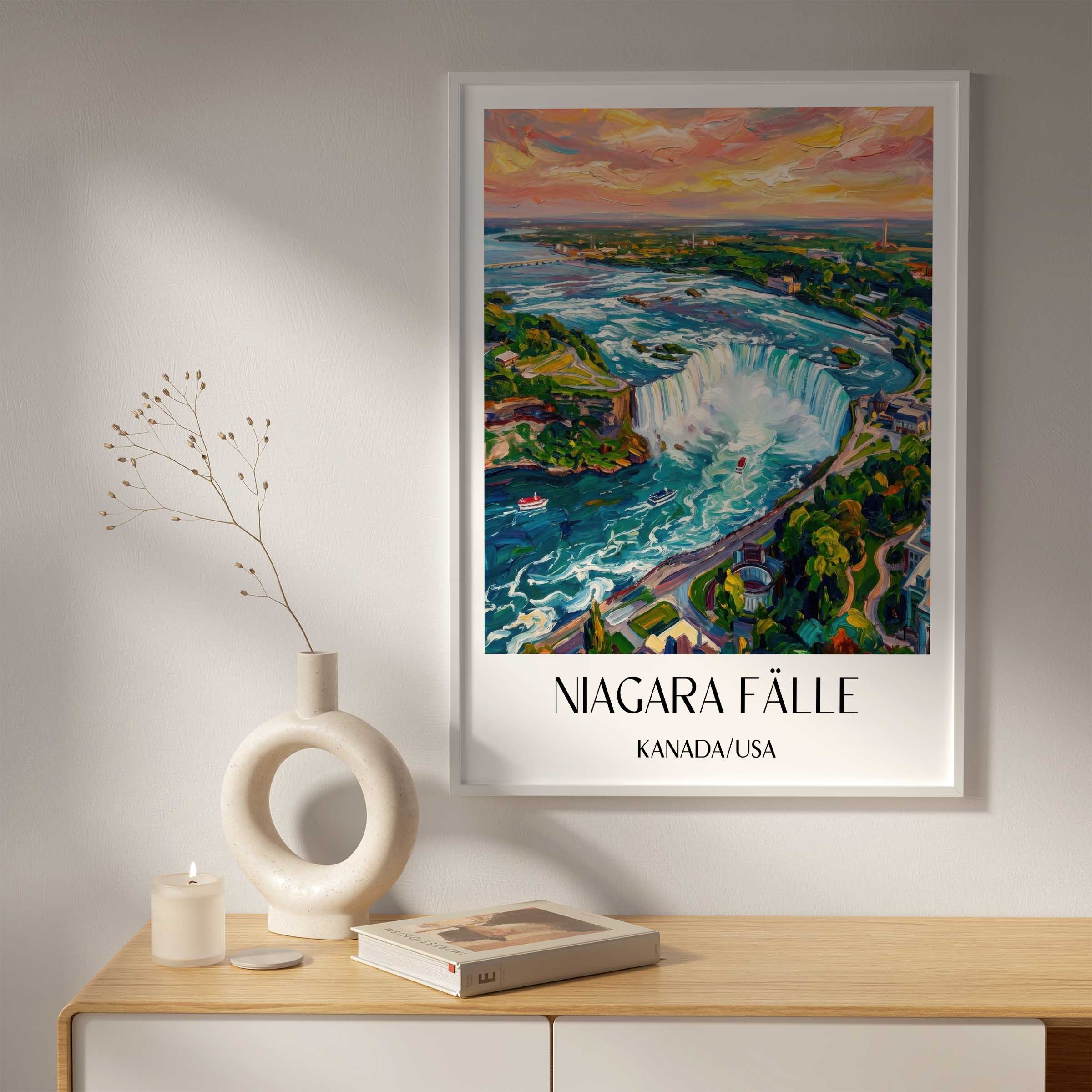 niagara-fälle-kanada/usa-poster-oil-painting-oelgemaelde