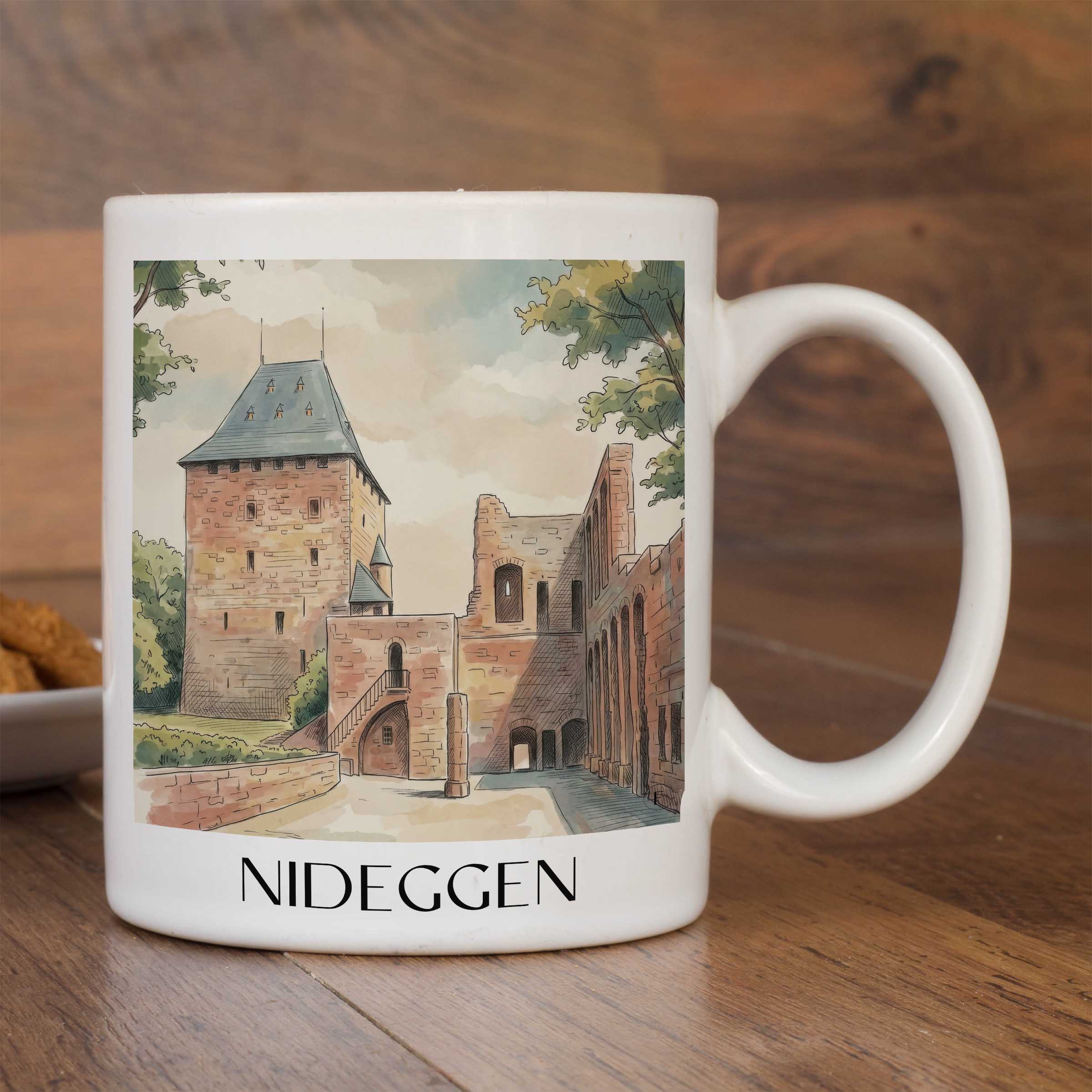 nideggen-eifel-deutschland-kaffeebecher-aquarell