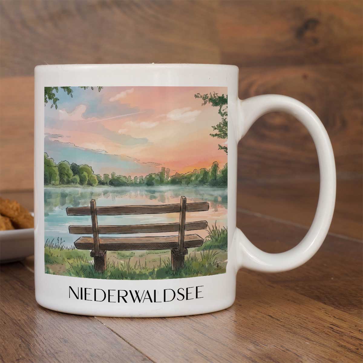 niederwaldsee-bensheim-deutschland-kaffeebecher-aquarell