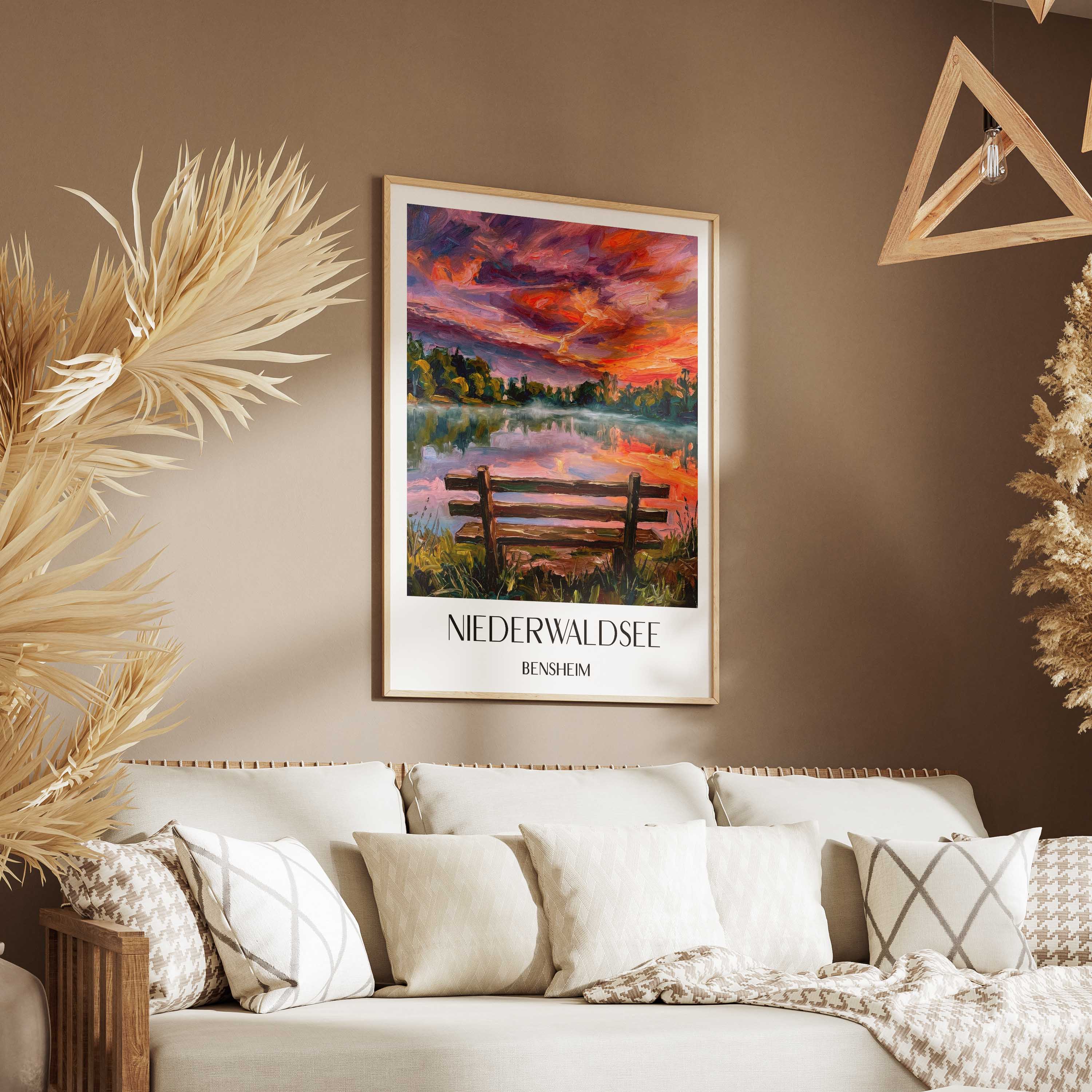 niederwaldsee-bensheim-deutschland-poster-oil-painting-oelgemaelde