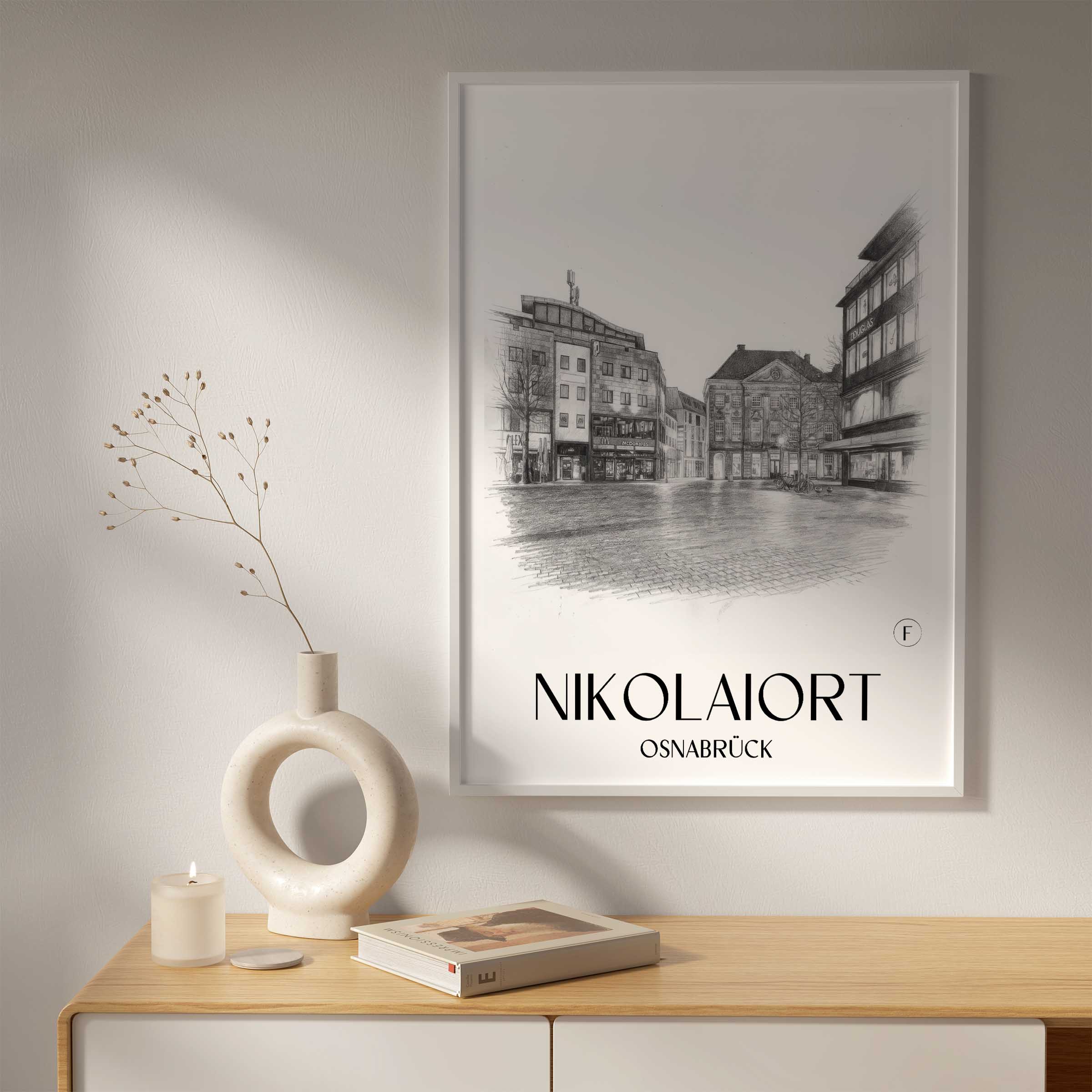 nikolaiort-osnabrück-deutschland-poster-bleistift-zeichnung-drawing