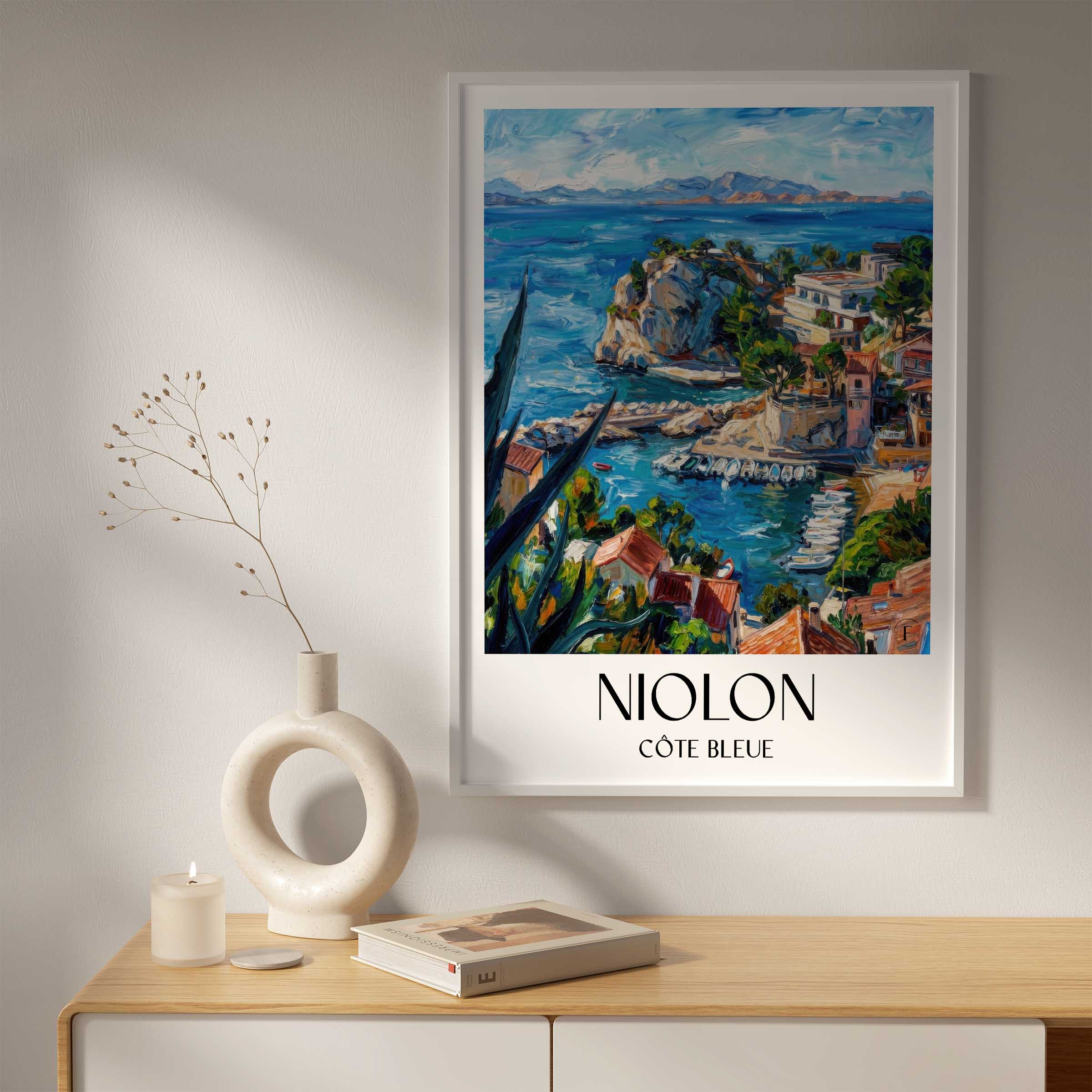 niolon-côte-bleue-frankreich-poster-oil-painting-oelgemaelde