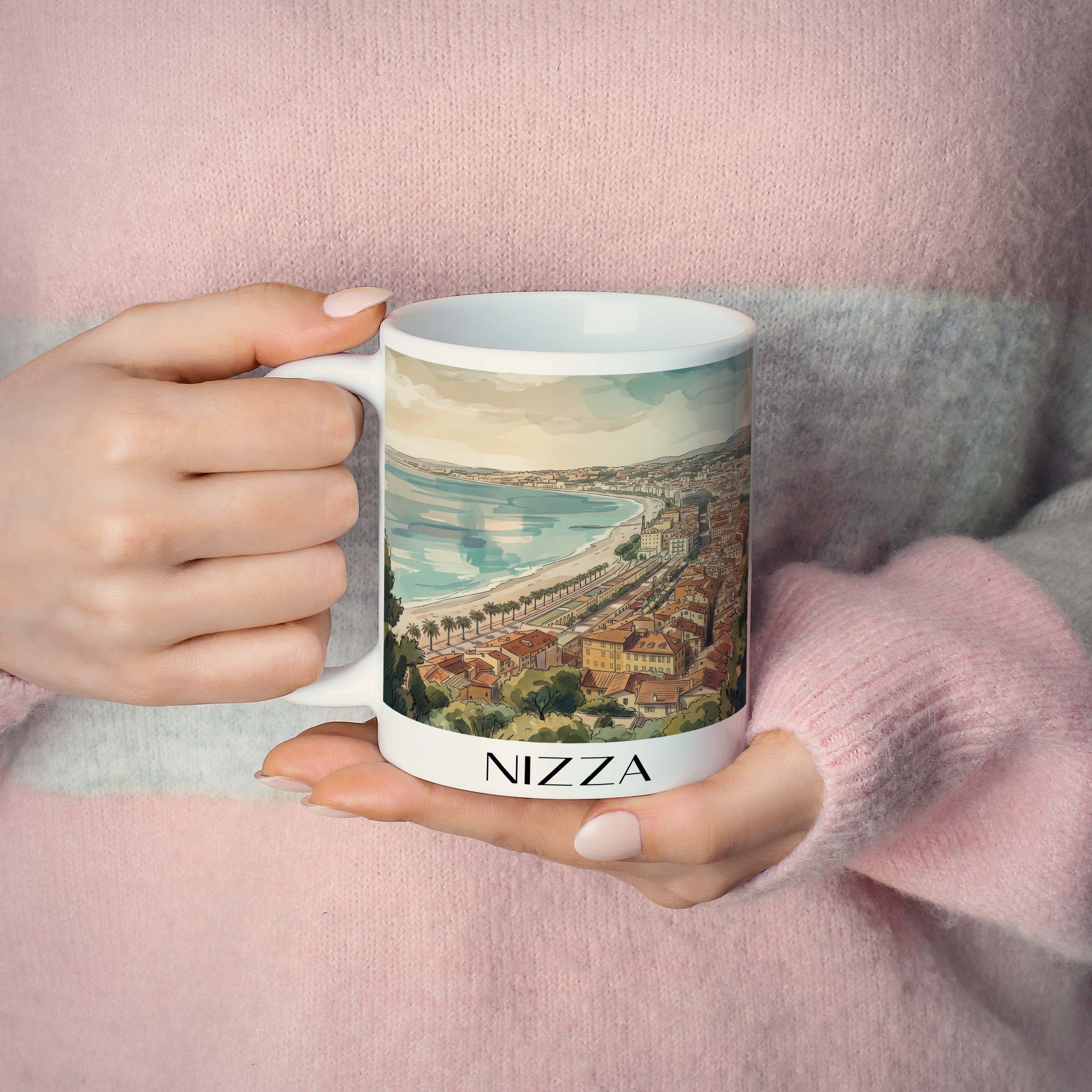 nizza-frankreich-kaffeebecher-aquarell
