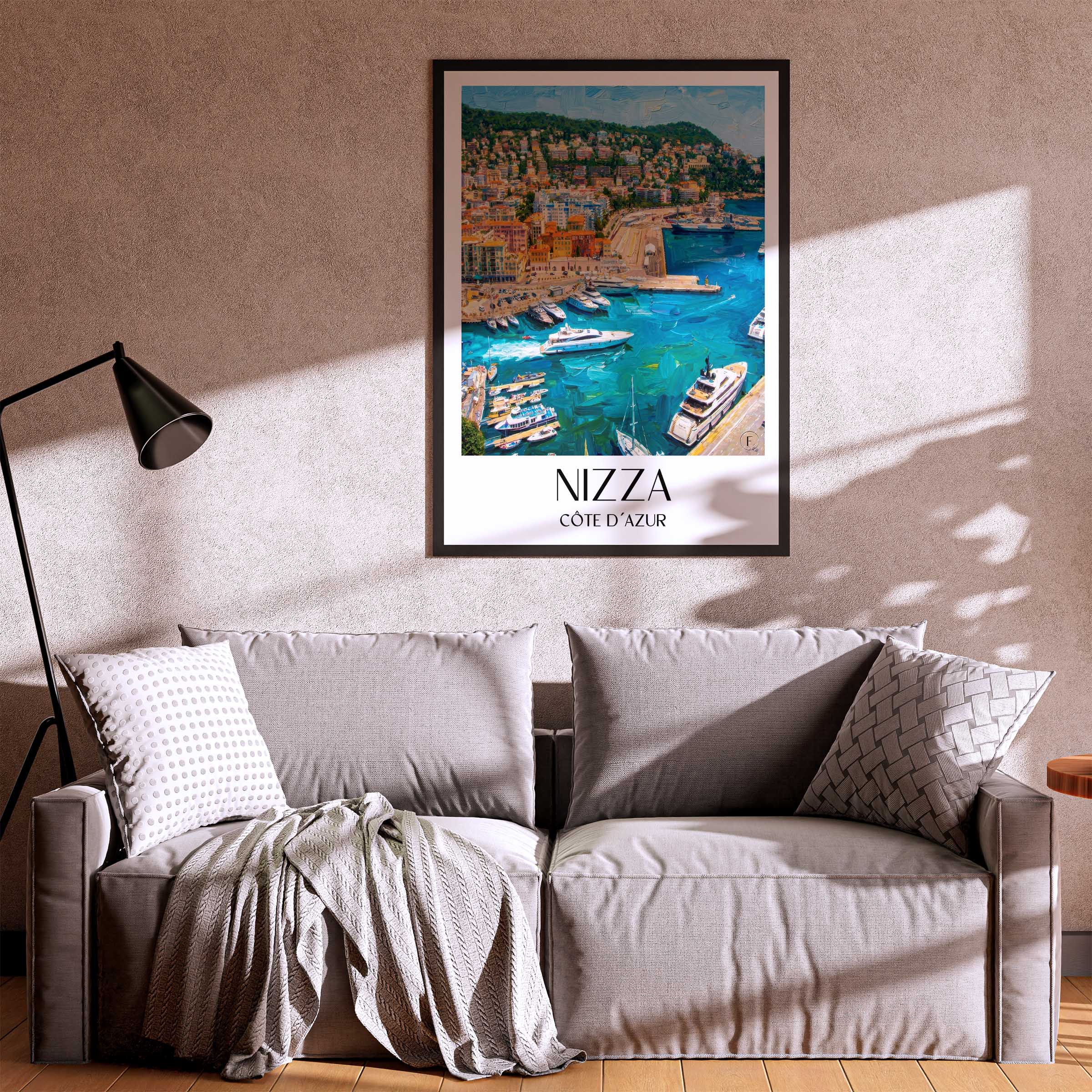 nizza-côte-d´azur-frankreich-poster-oil-painting-oelgemaelde