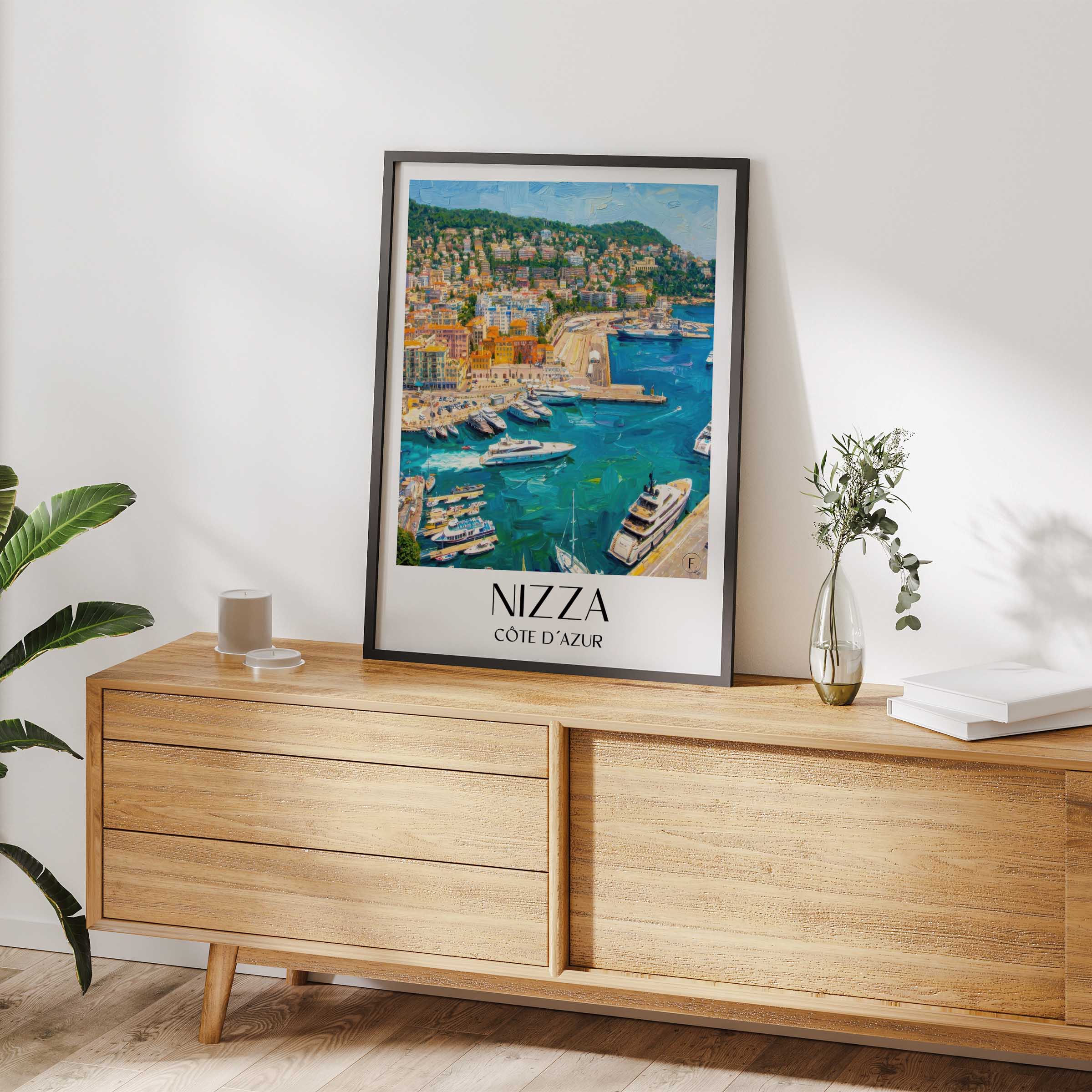 nizza-côte-d´azur-frankreich-poster-oil-painting-oelgemaelde