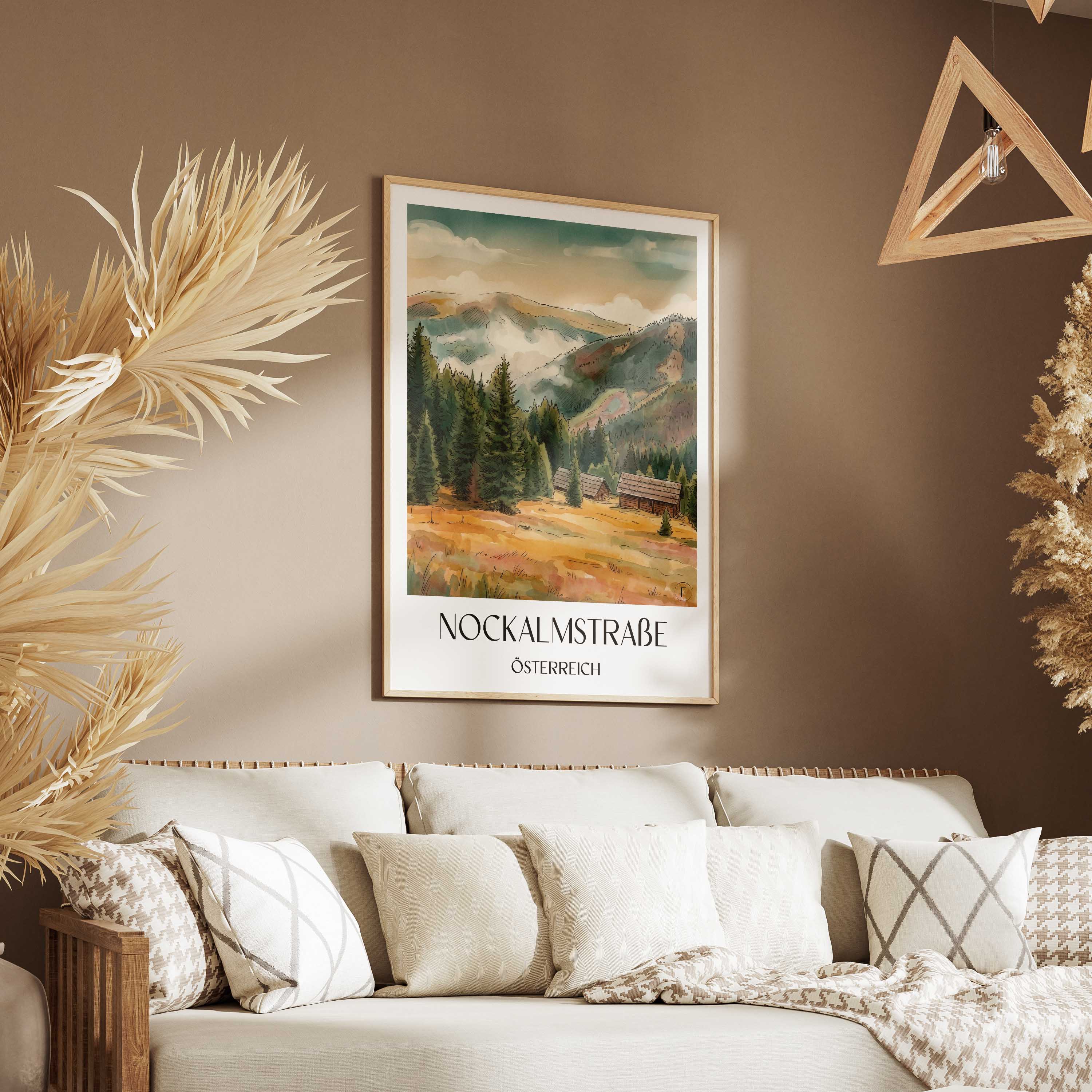 nockalmstraße-österreich-österreich-und-österreich-poster-aquarell